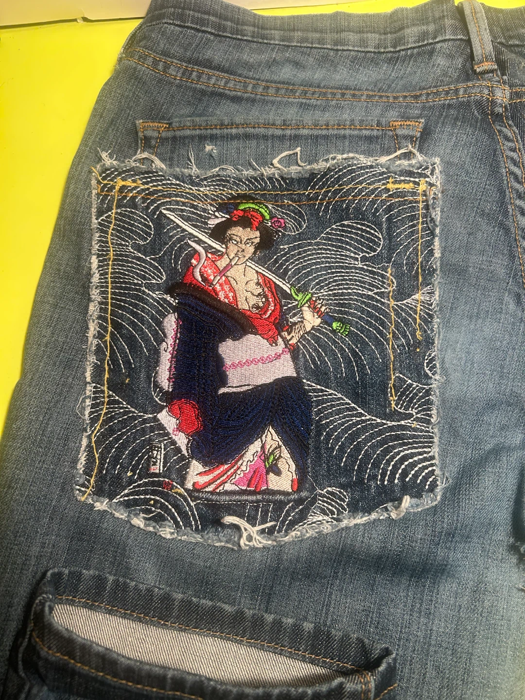 Levi's Women's Embroidered Geisha Jeans - photo 2