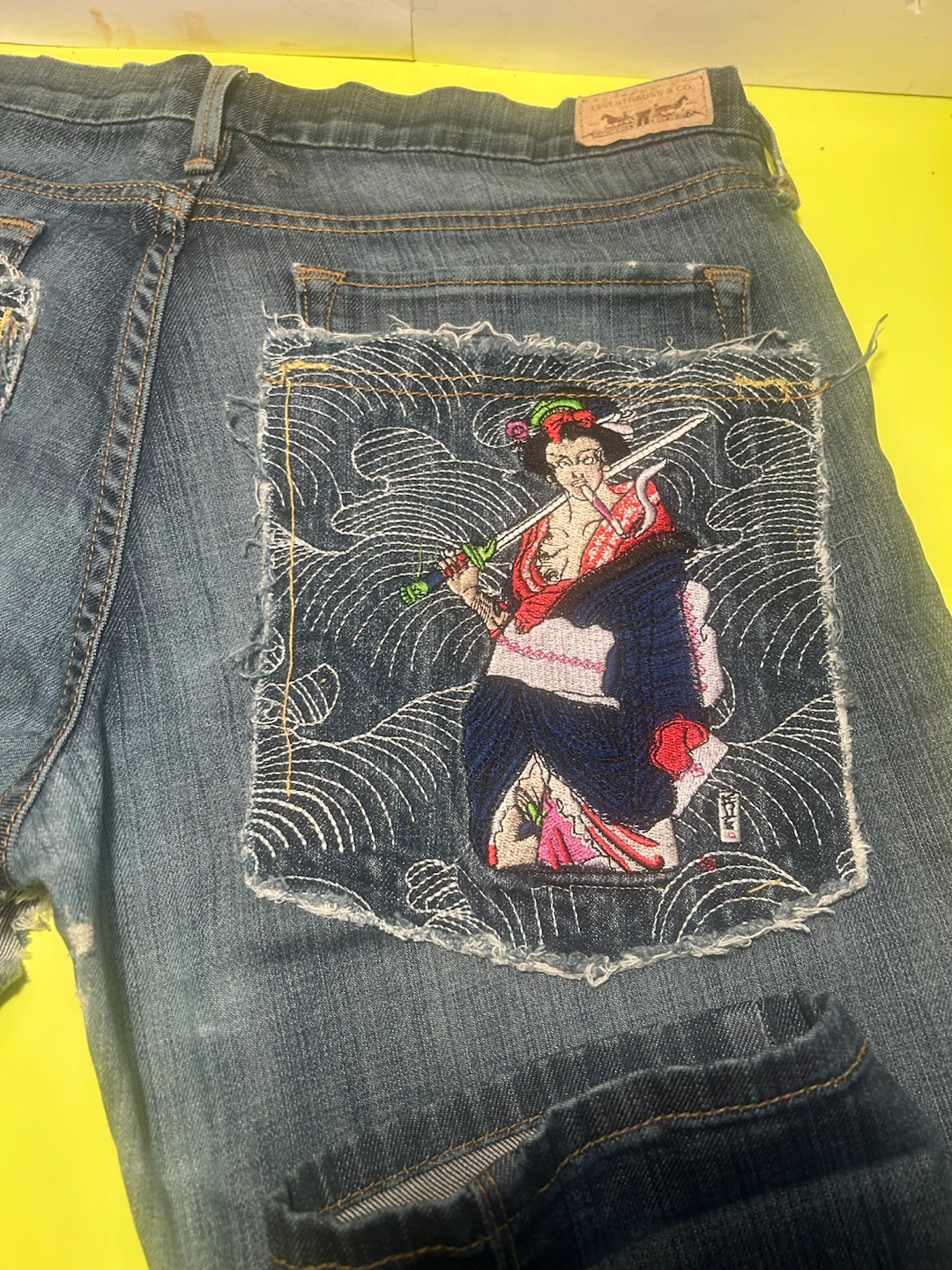 Levi's Women's Embroidered Geisha Jeans - photo 3