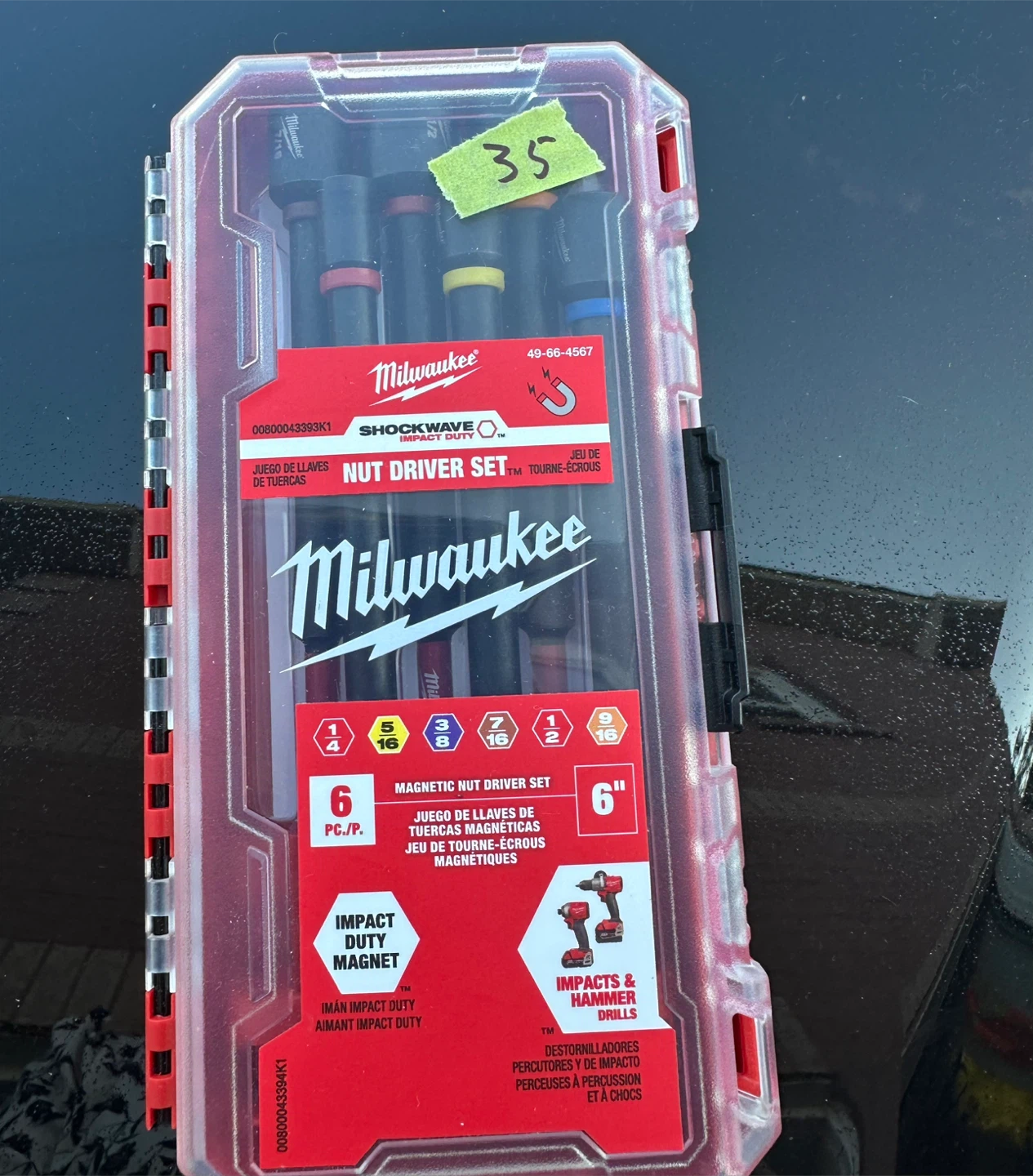 Milwaukee Magnetic Nut Driver Set