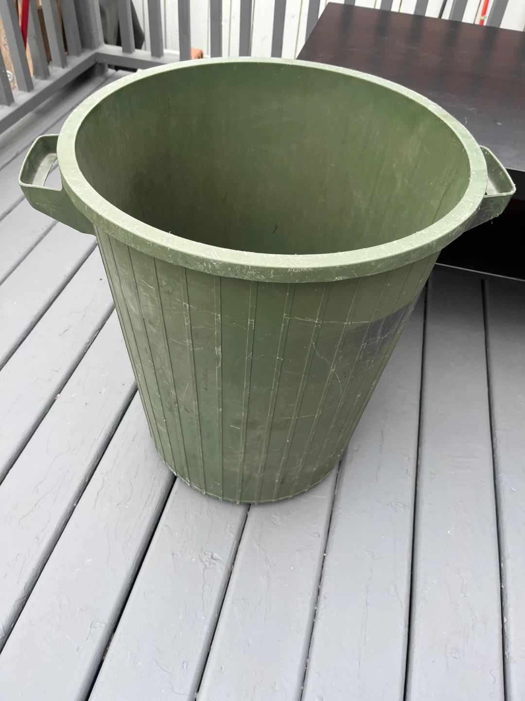 Green Plastic Bin - photo 2