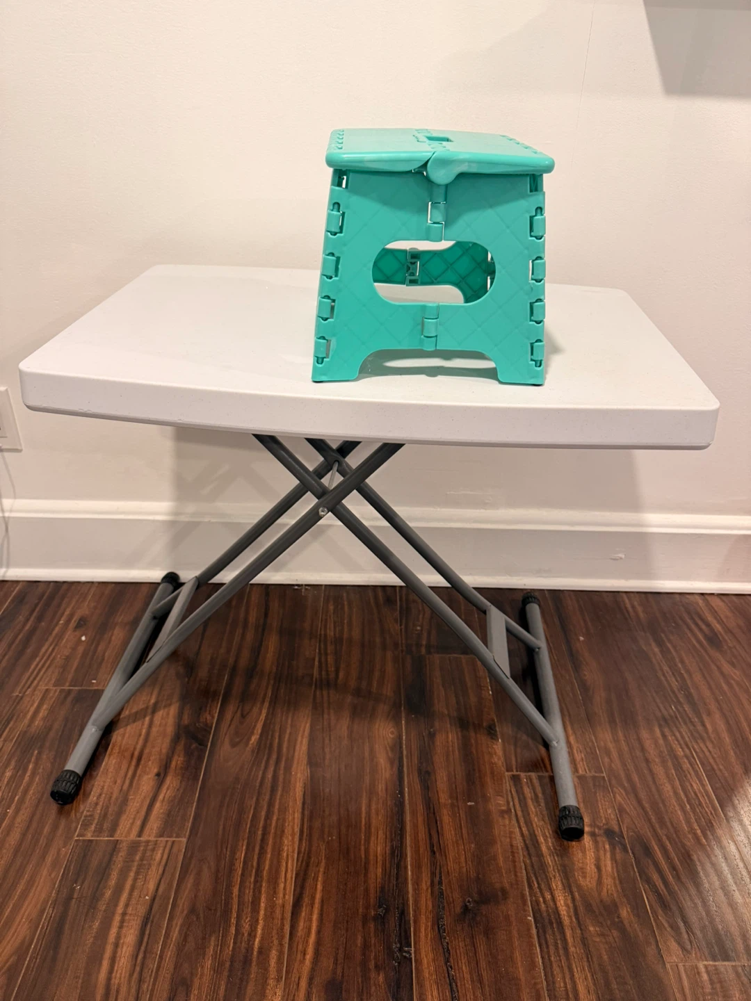 Folding Step Stool and Adjustable Folding Table - photo 2