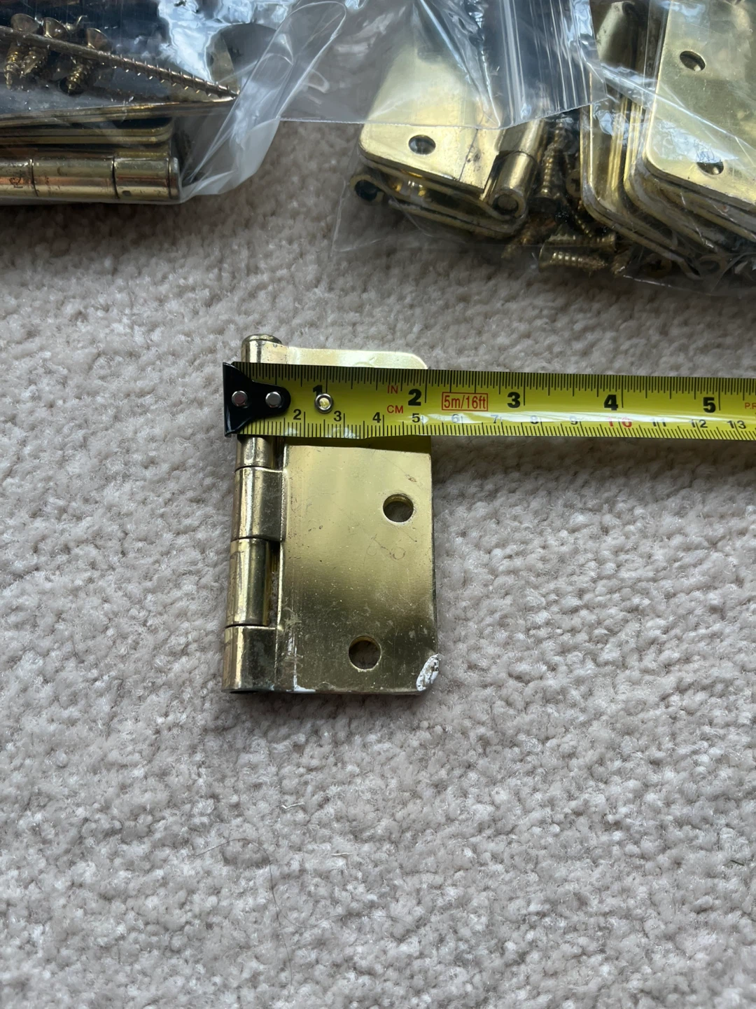 Brass Hinges with Screws - photo 3