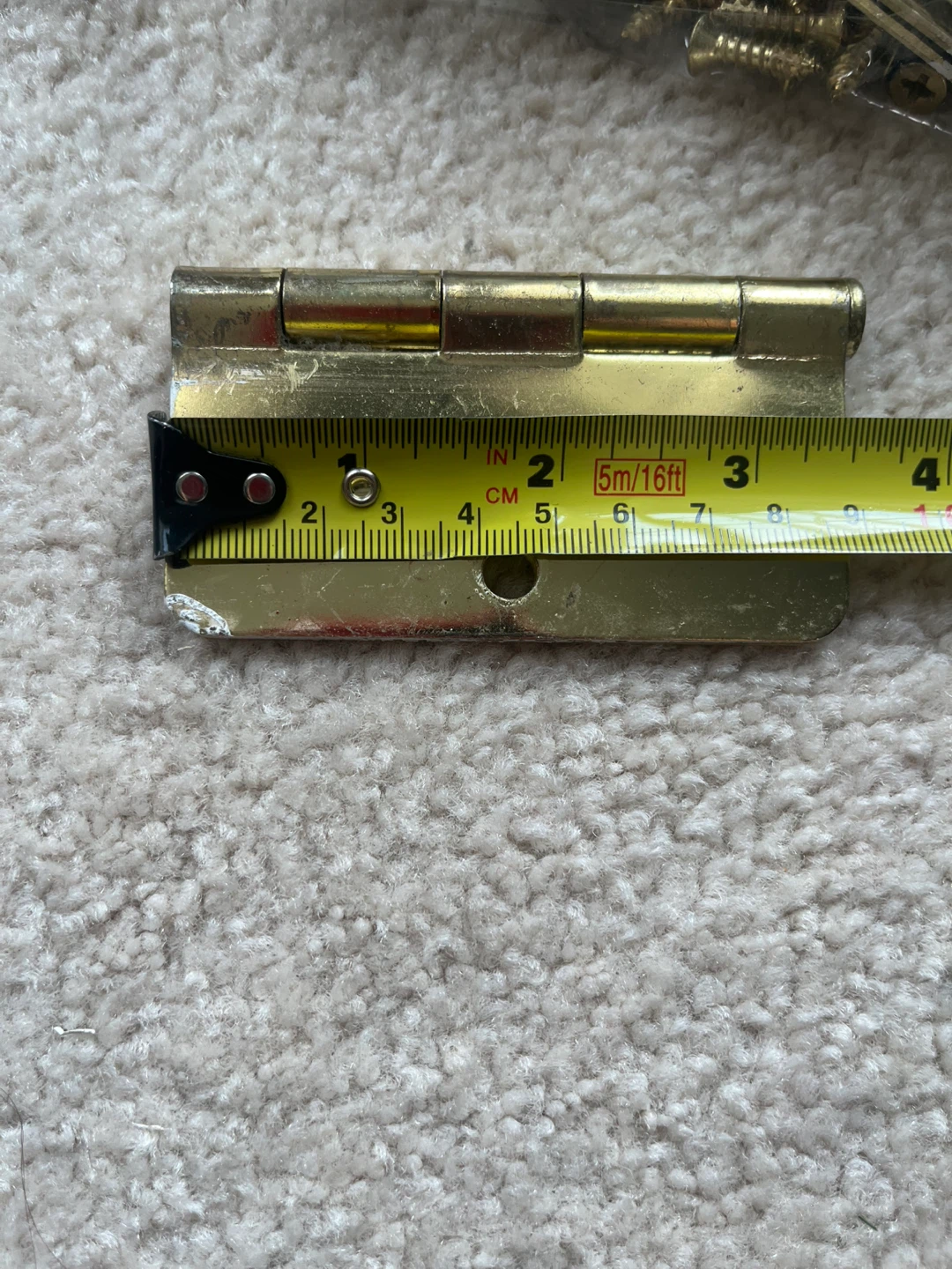 Brass Hinges with Screws - photo 5