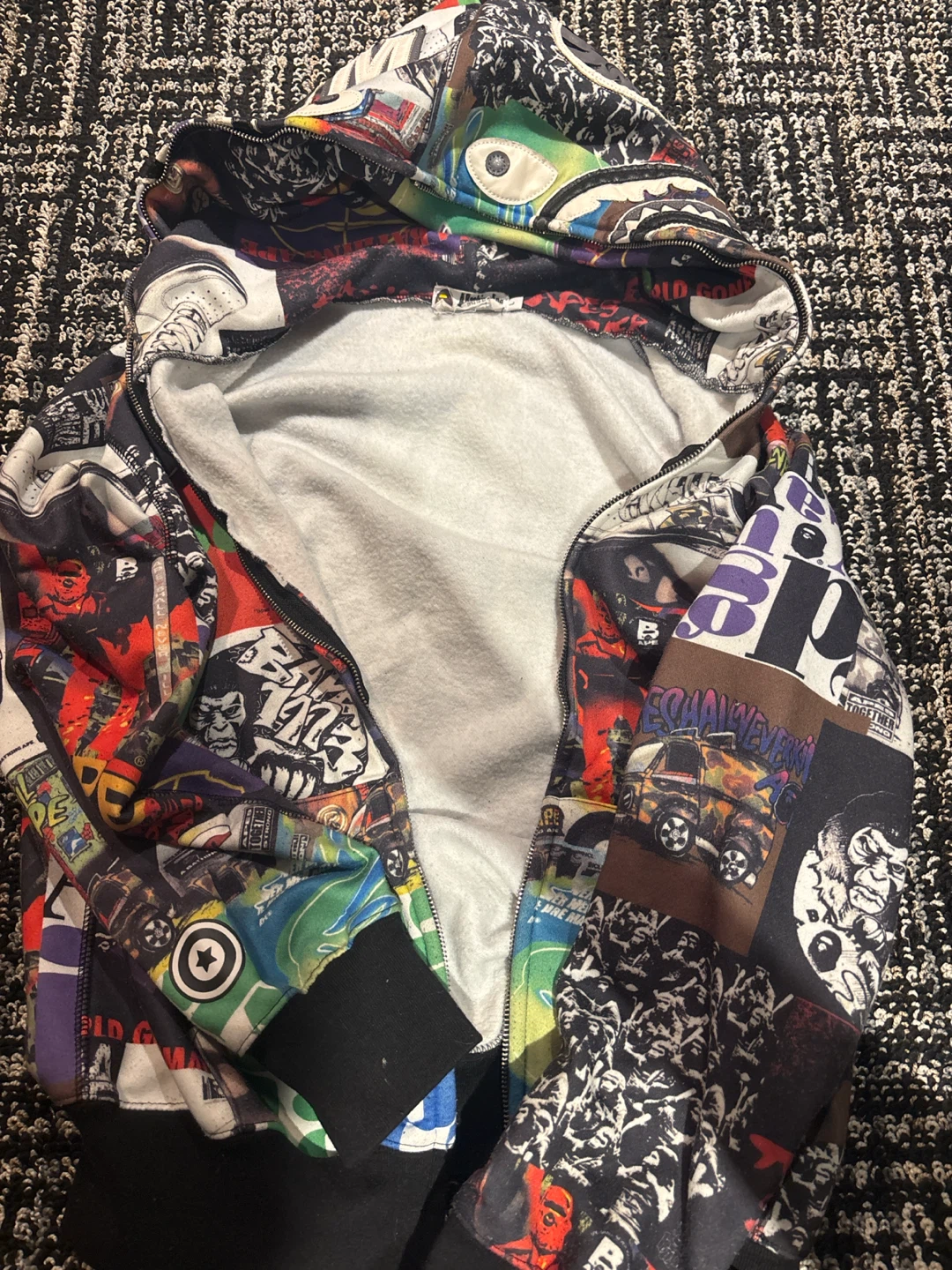 BAPE Full Zip Hoodie