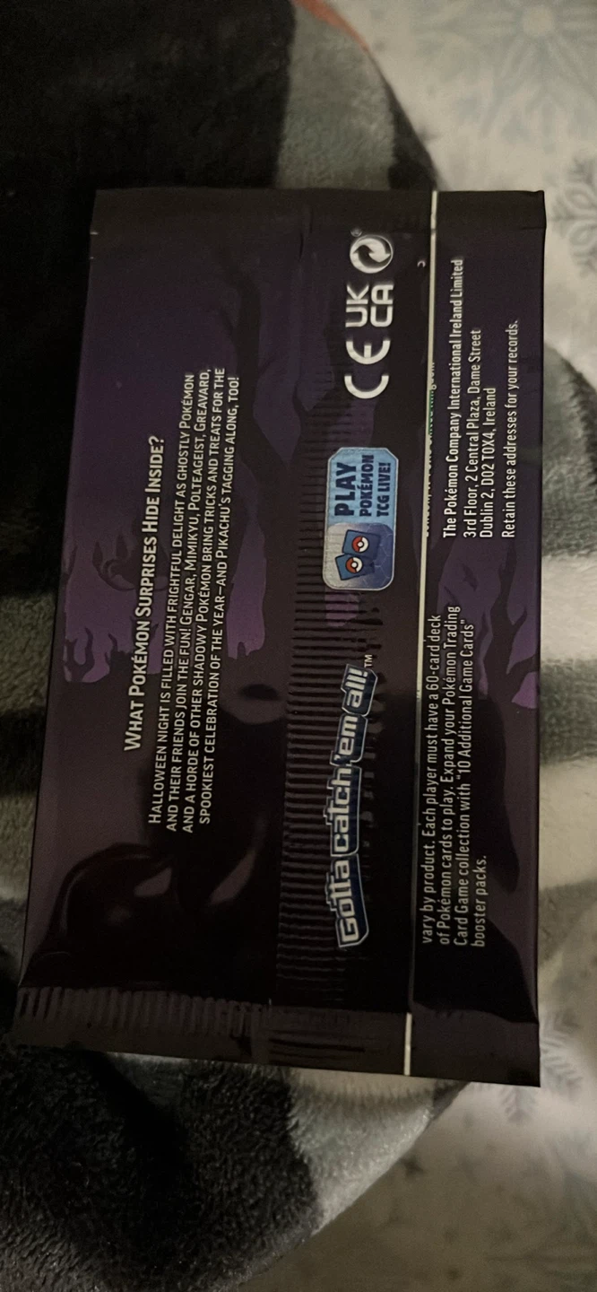 Pokémon Trick or Trade Trading Card Game Booster Pack - photo 2