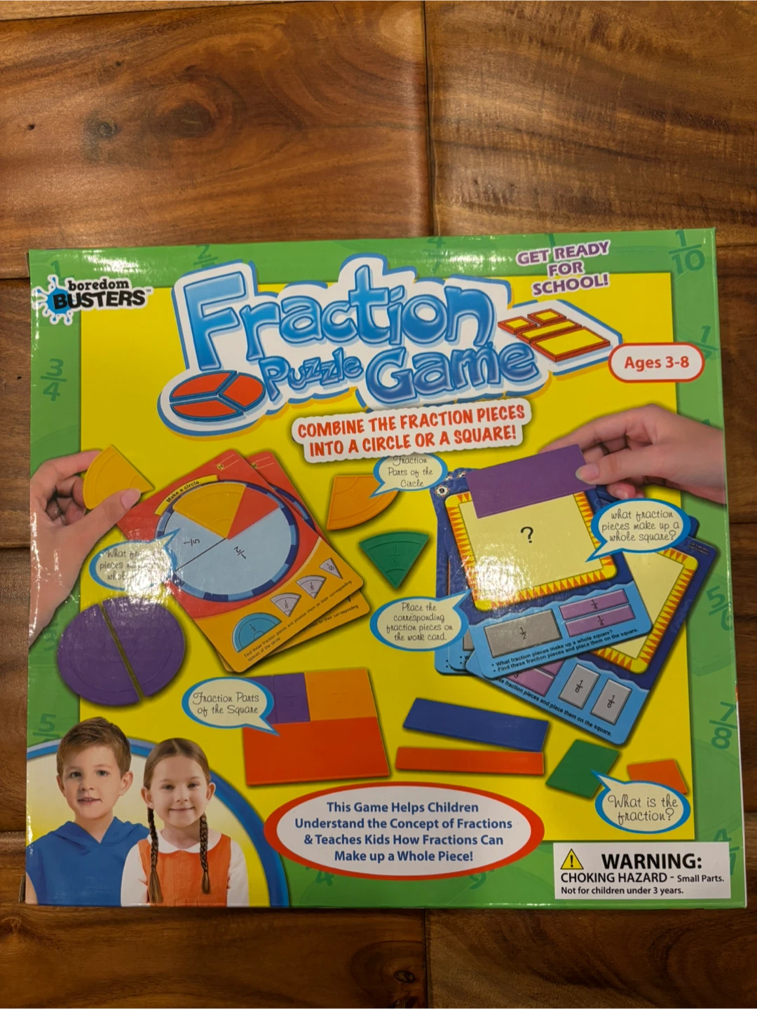 Boredom Busters Fraction Puzzle Game