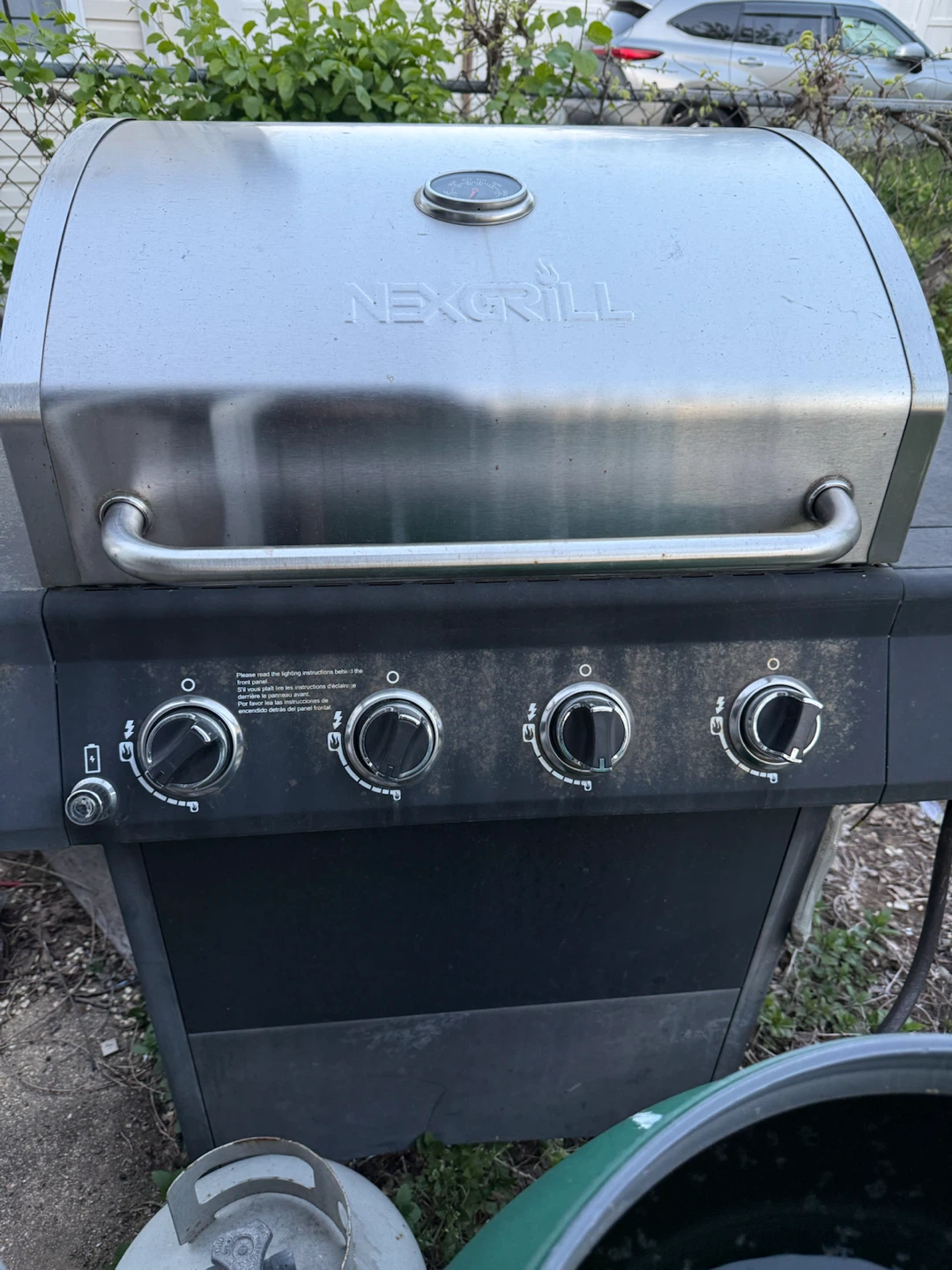 NEXGRILL BBQ Grill w/Side Burner & 2 Gas Cylinders - photo 5