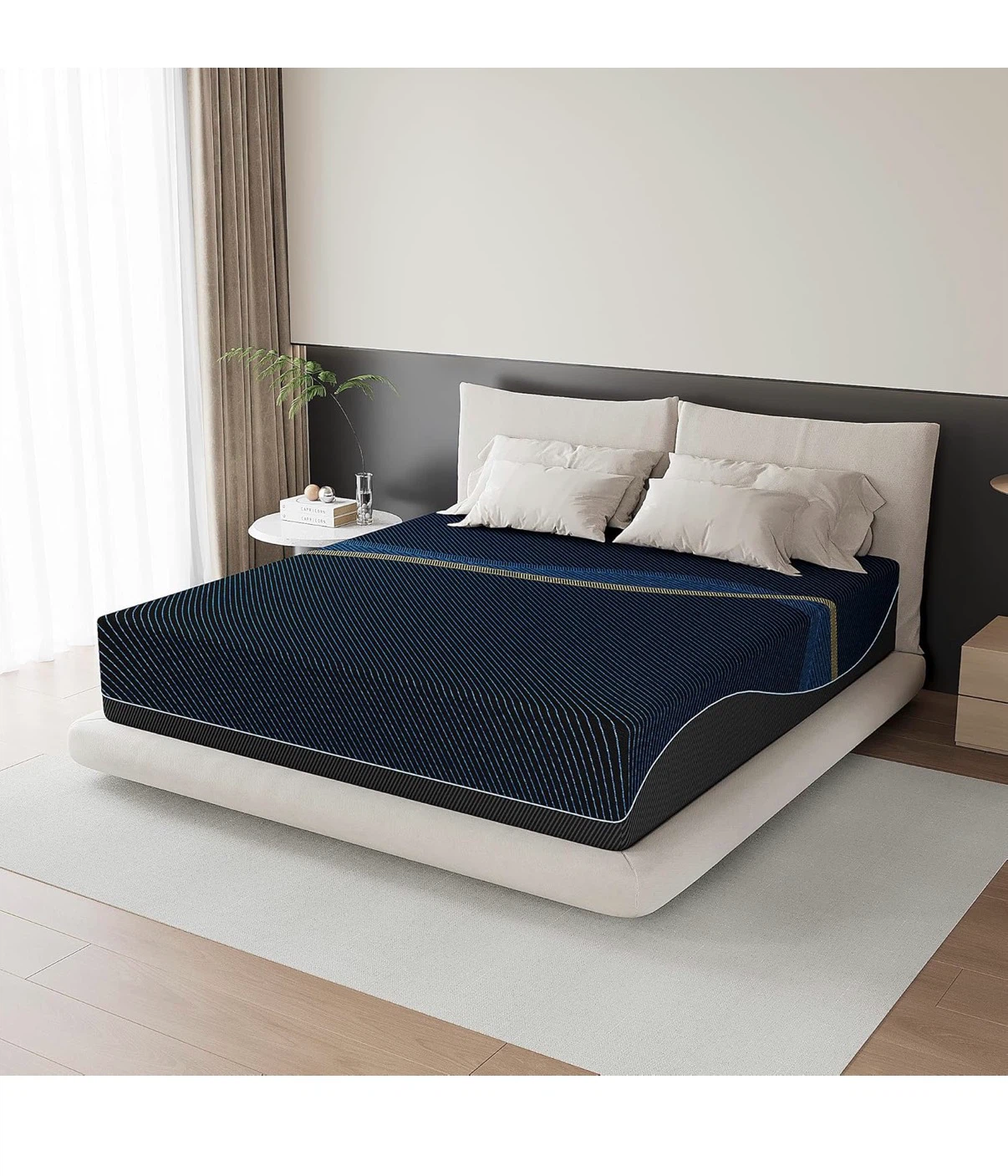 Mattress with Removable & Machine Washable Cover