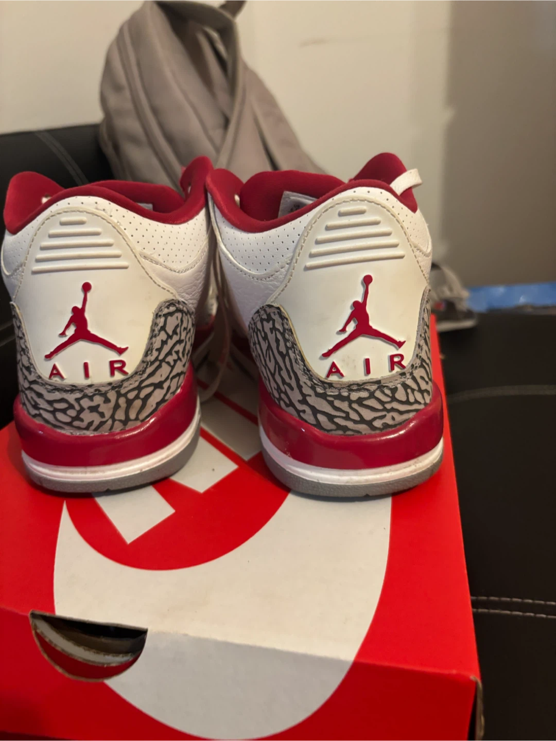 Jordan 3 red cement - photo 2