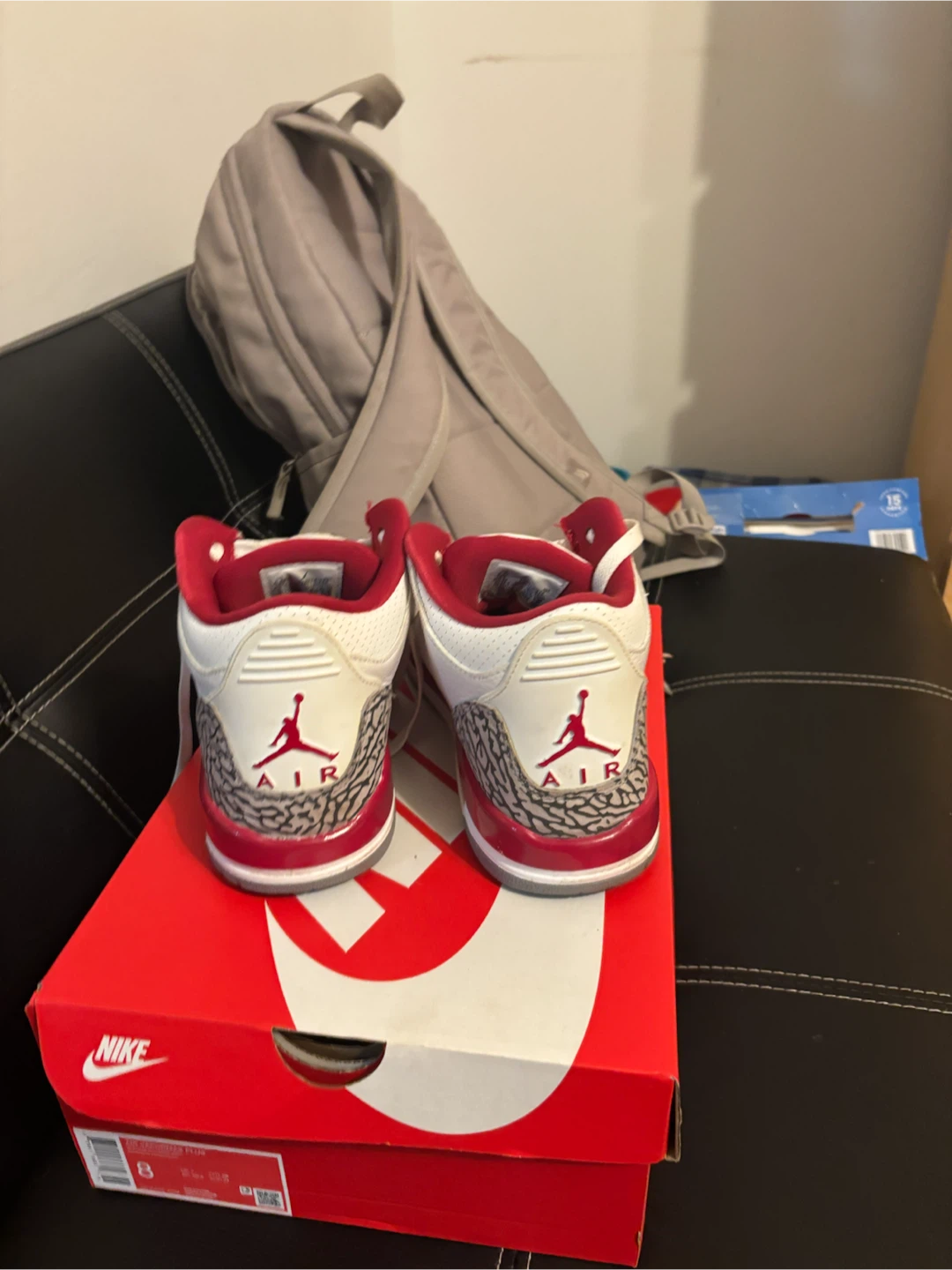 Jordan 3 red cement - photo 3