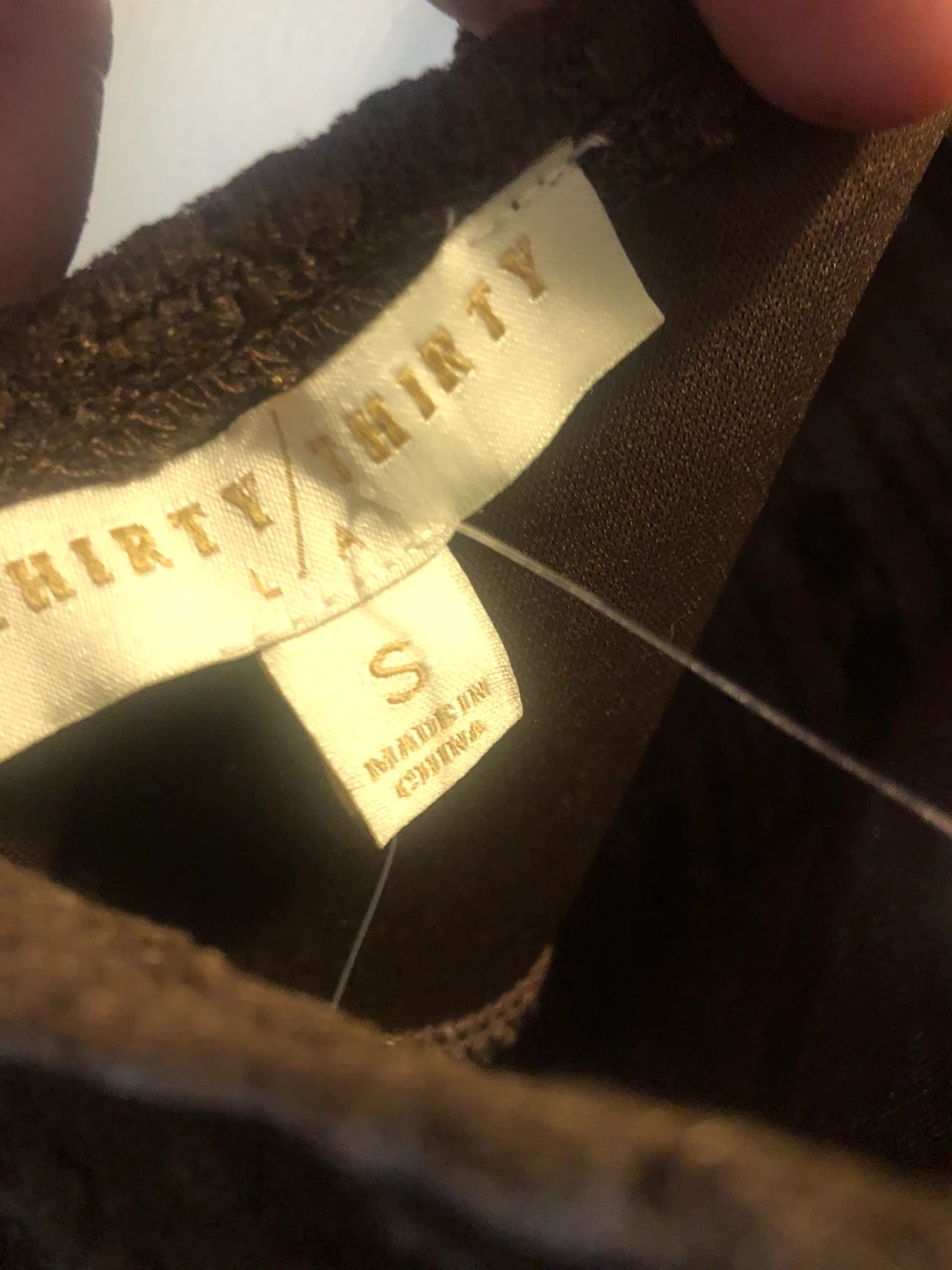NEW Brown Lace Halter Top - photo 4