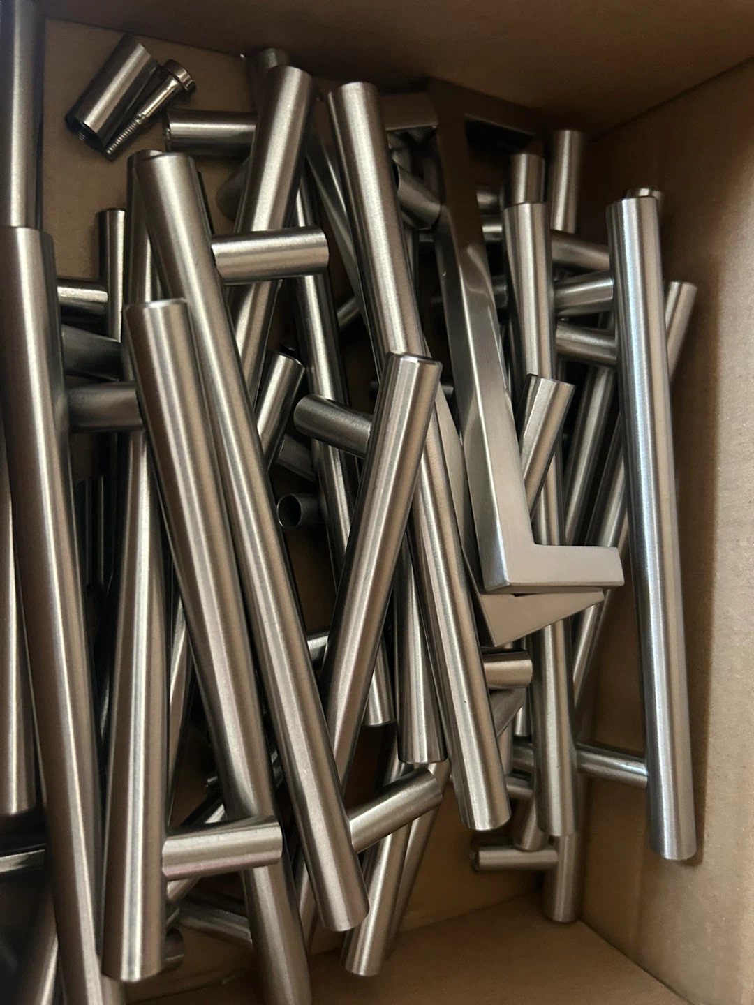 24 Cabinet Drawer Pulls - Brushed Nickel Finish - photo 2