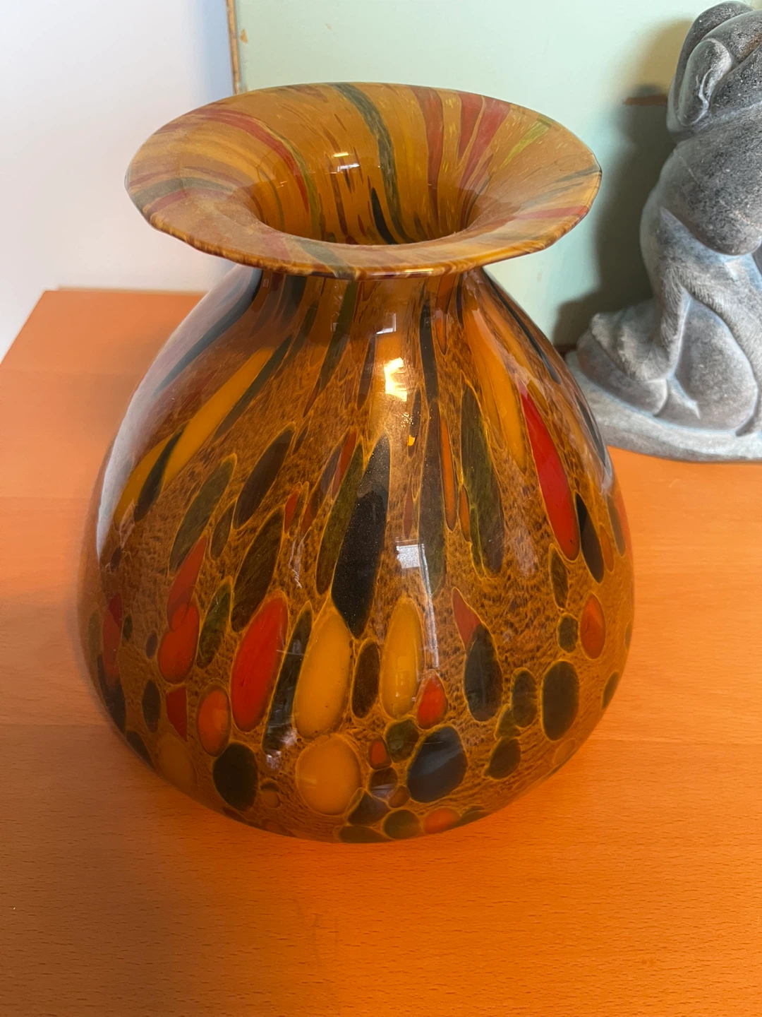 Vintage Italian Art Glass Vase