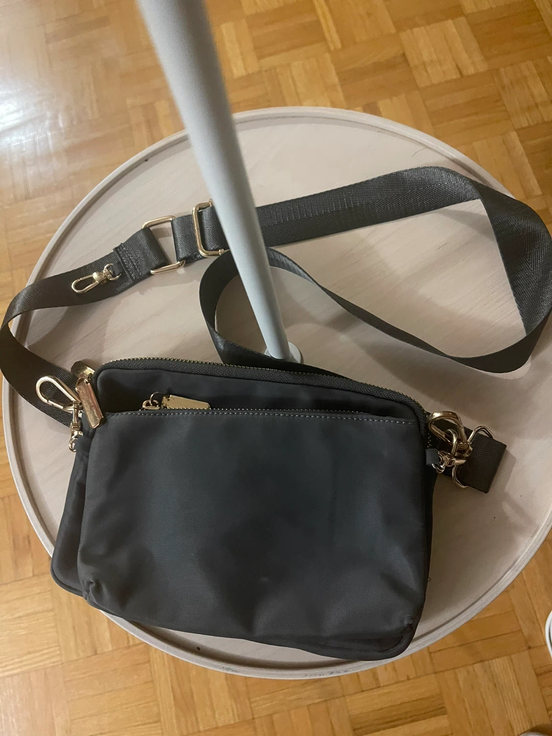 Black crossbody bag