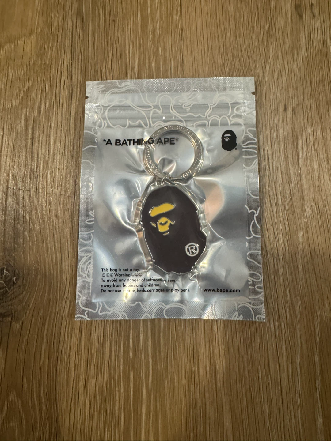 Bape Head Keychain