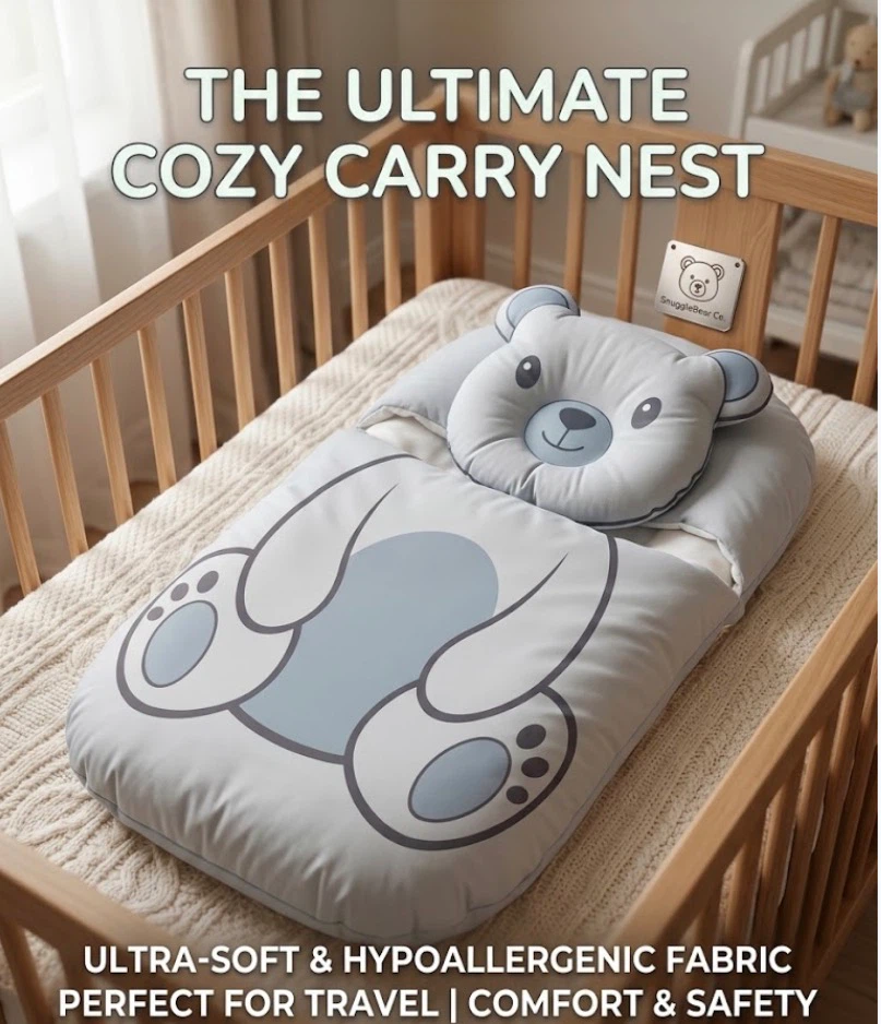 SnuggleBear Co. Cozy Carry Nest