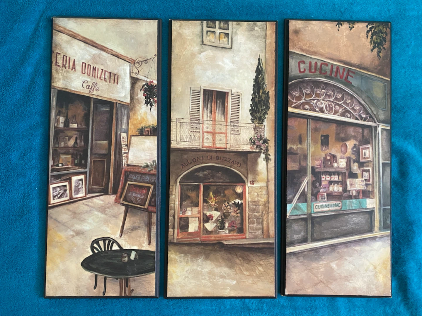 Set: 3 Italian Scene Wall Art
