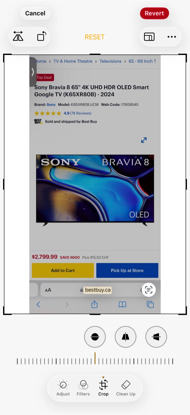 Sony BRAVIA 8 65” 4K OLED Smart TV - photo 2