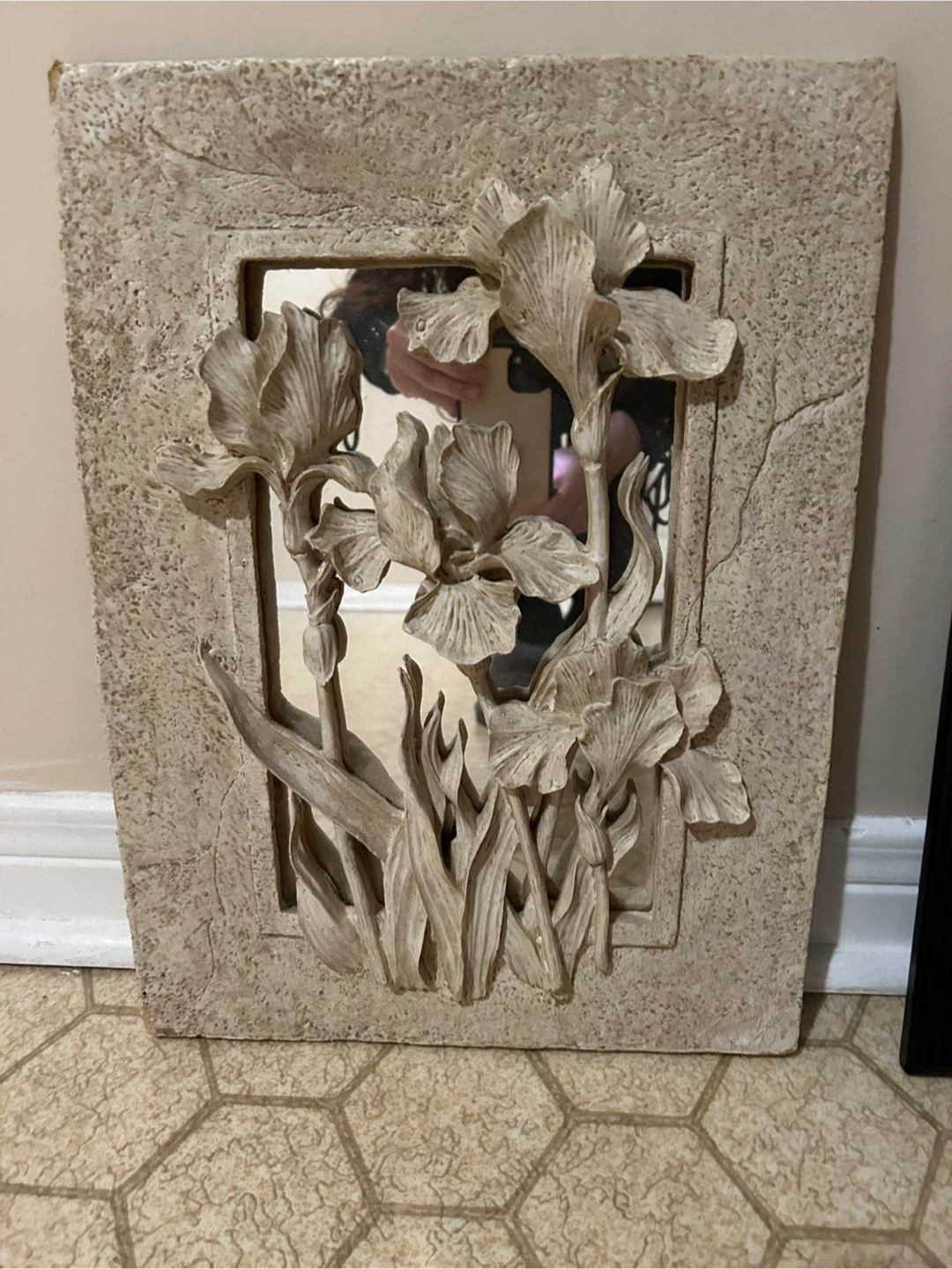 Paris Eiffel Tower Wall Clock and decorative mirrored piece - photo 2