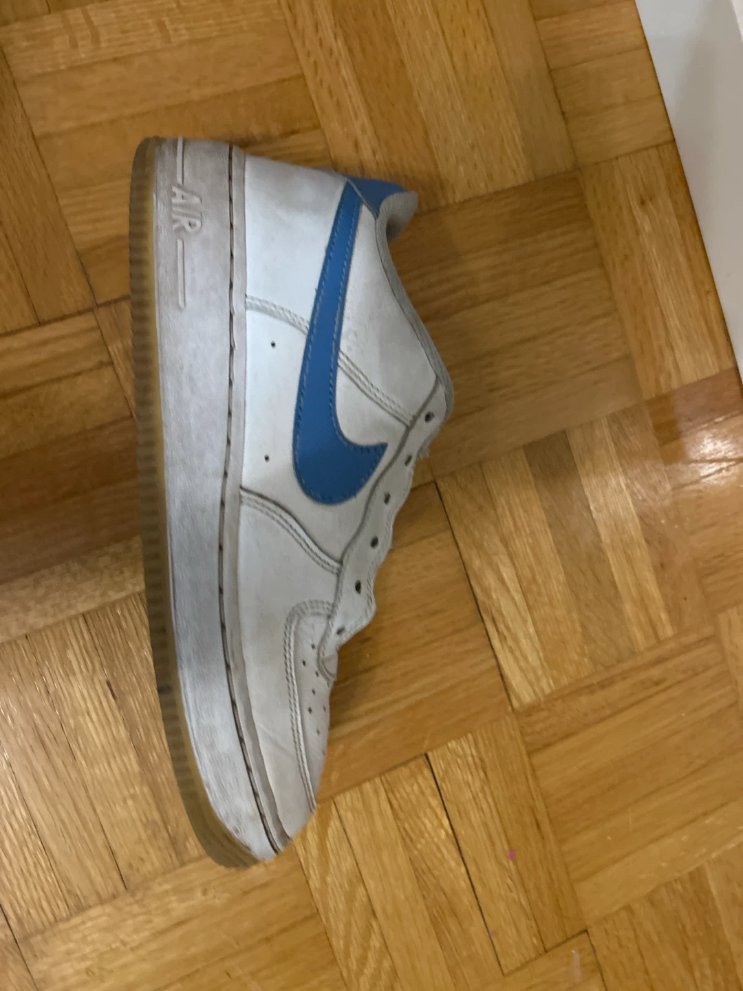 Nike airforce one ( white and blue ) - photo 2