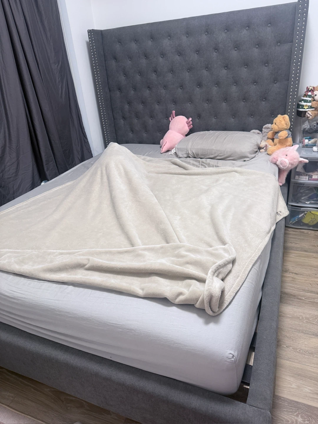 Structube VERSAILLES Queen Bed Frame –