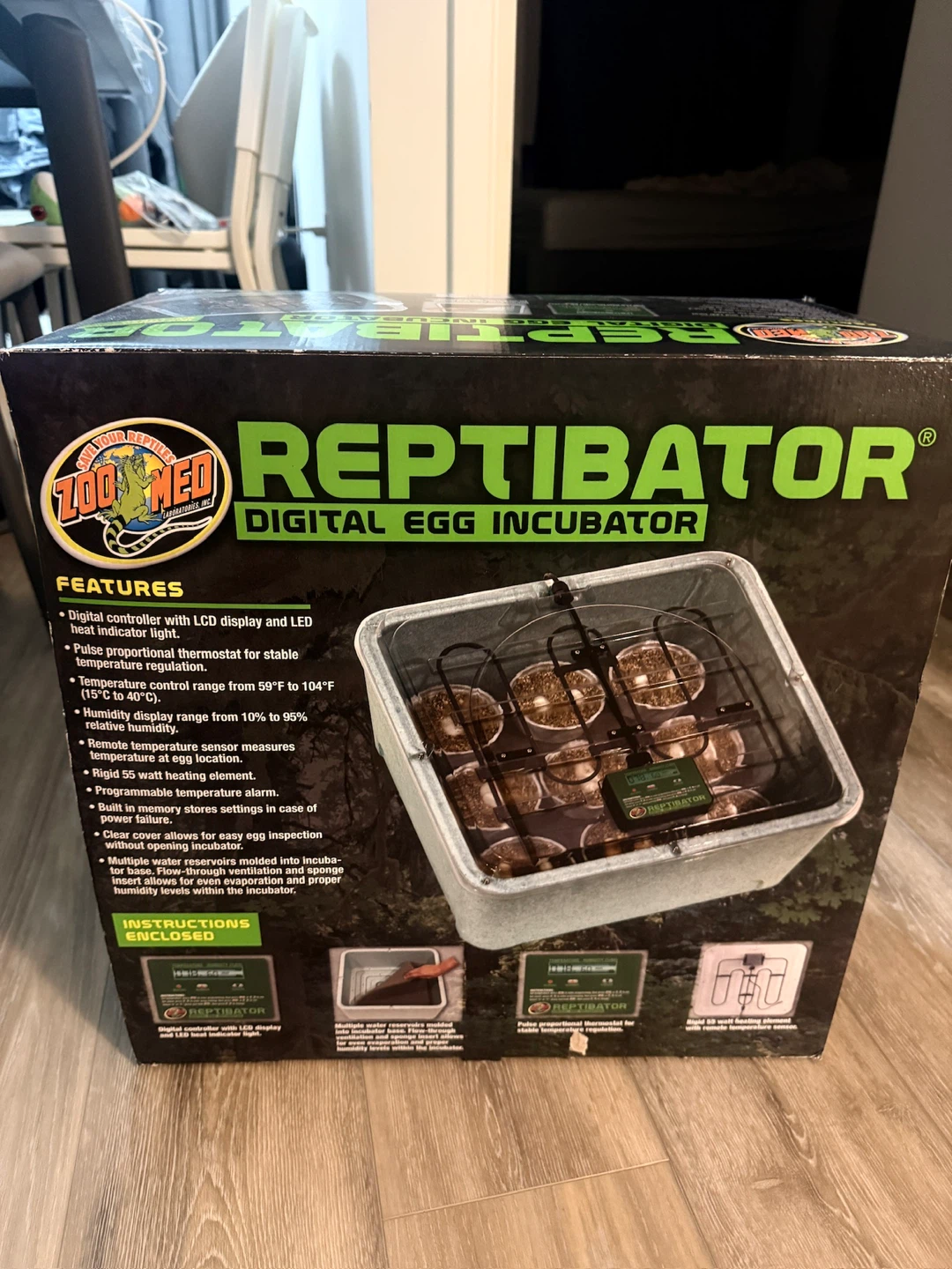 Zoo Med ReptiBator Digital Egg Incubator