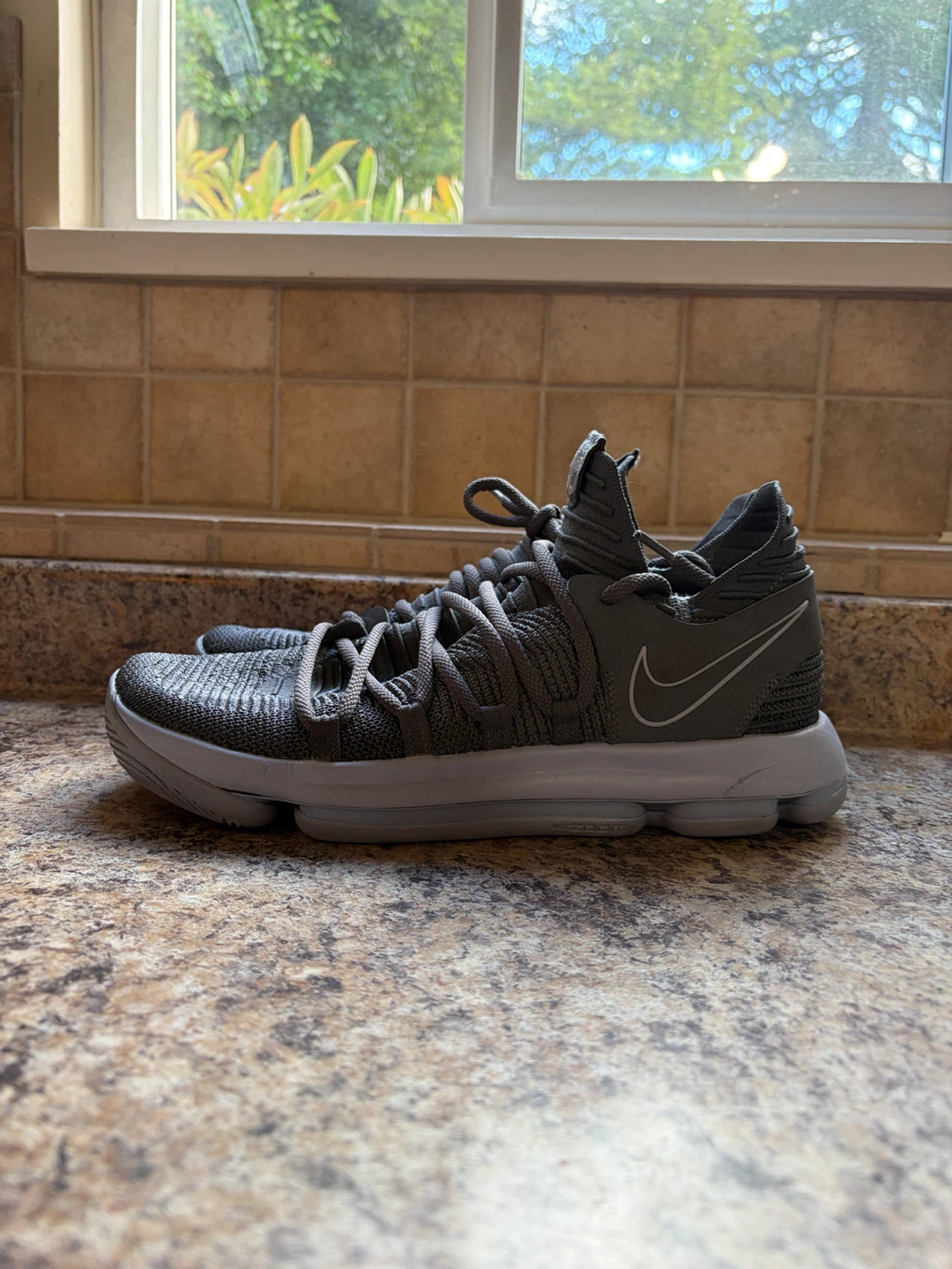 Nike KD 10 "Still KD" Grey Basketball Shoes - photo 3