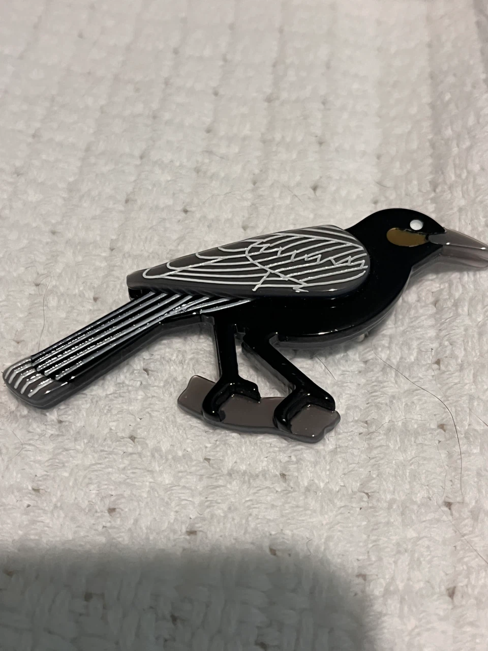 Acrylic Bird Brooch Pin