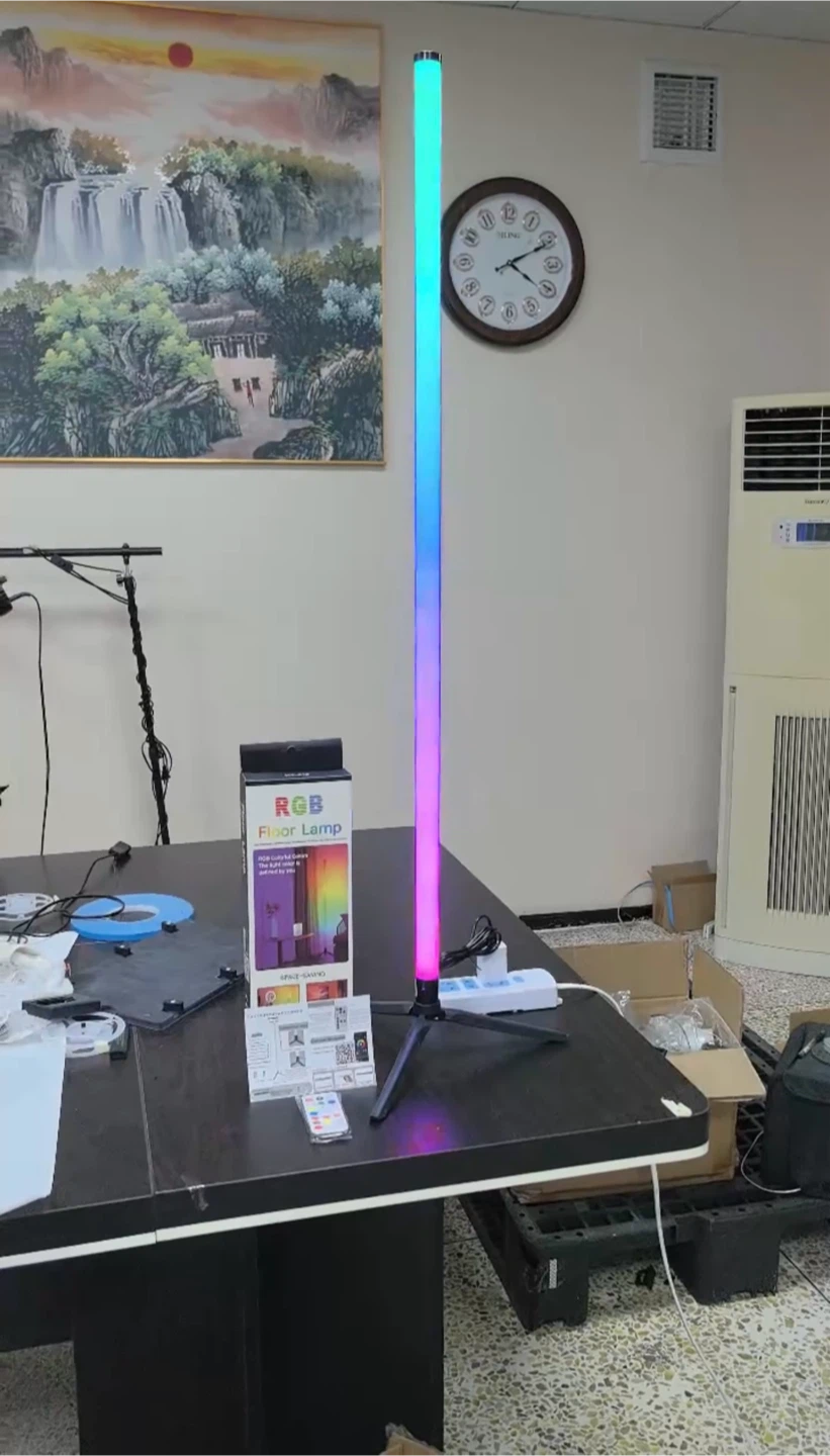 RGB Corner Lamp with Remote and App Control - photo 2