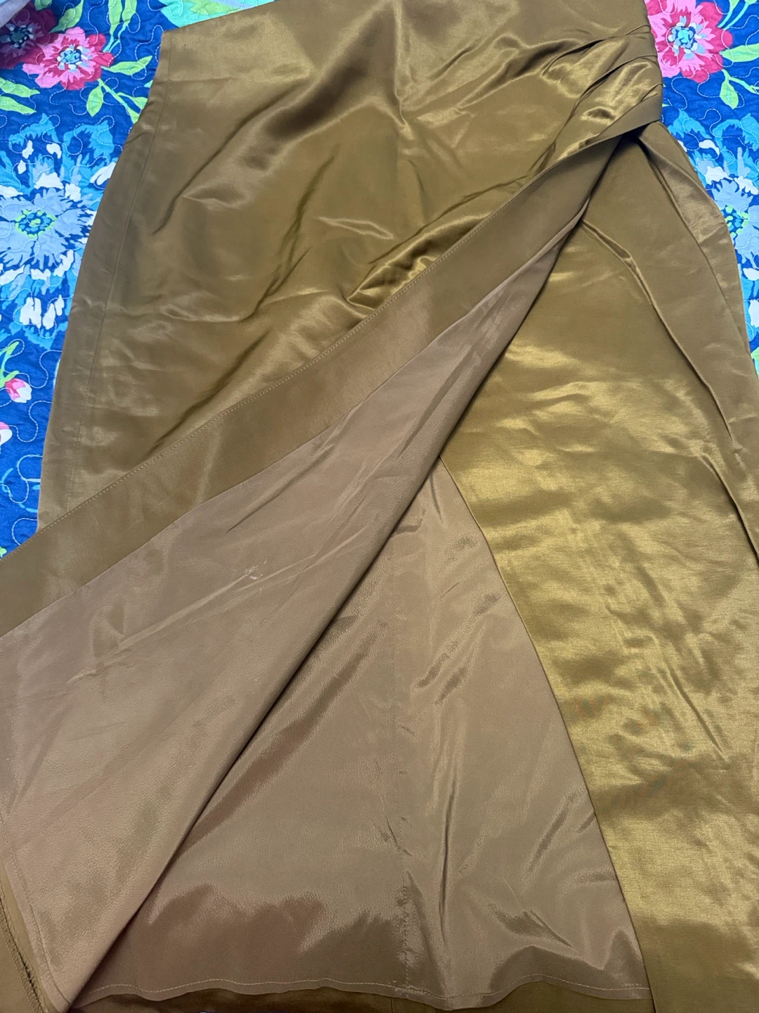 RW & CO. Satin Midi Skirt - Size 14 - photo 3