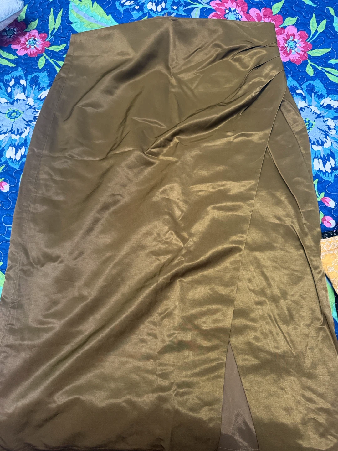 RW & CO. Satin Midi Skirt - Size 14 - photo 4