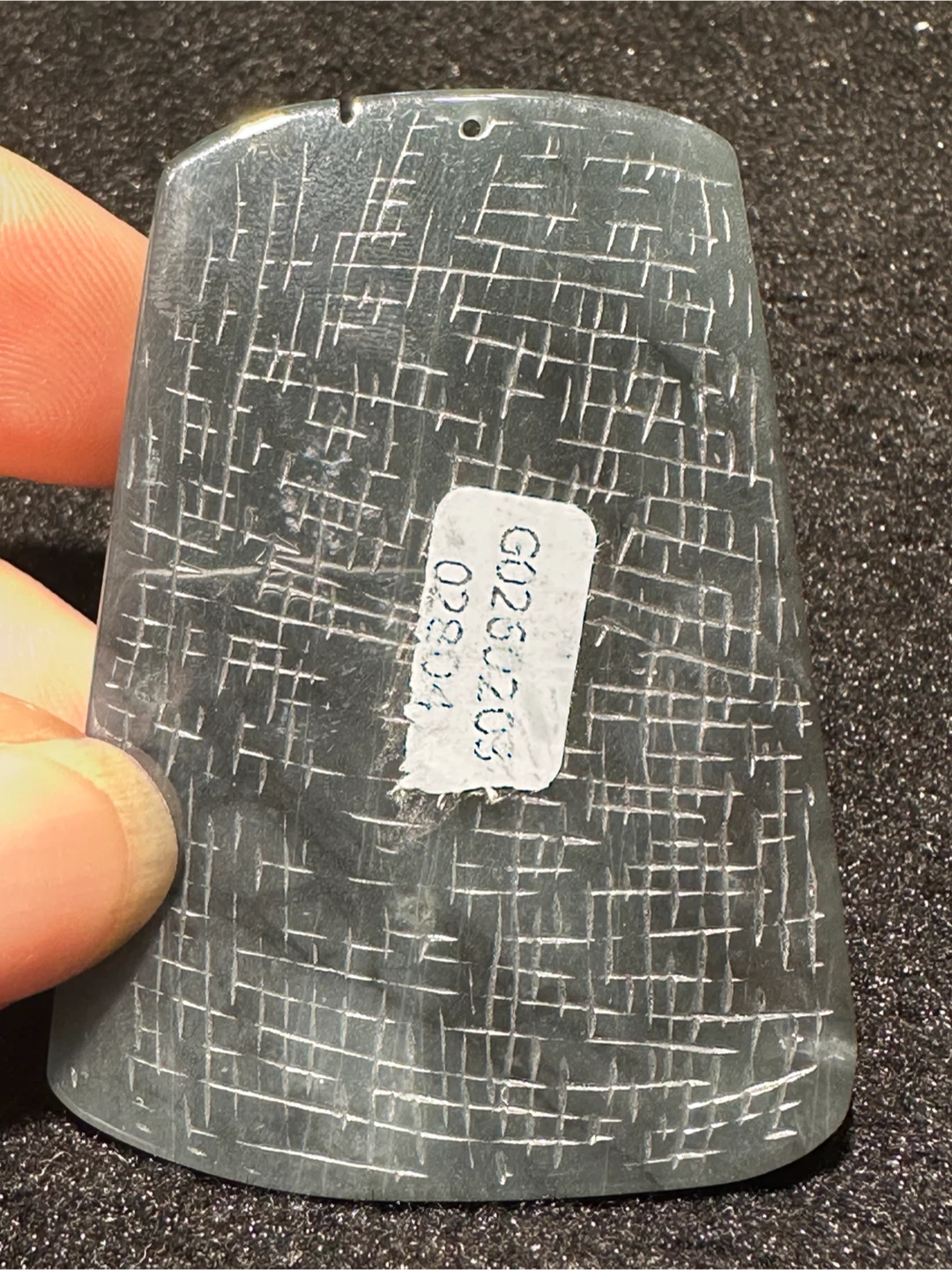 Carved Jade Pendant - photo 2