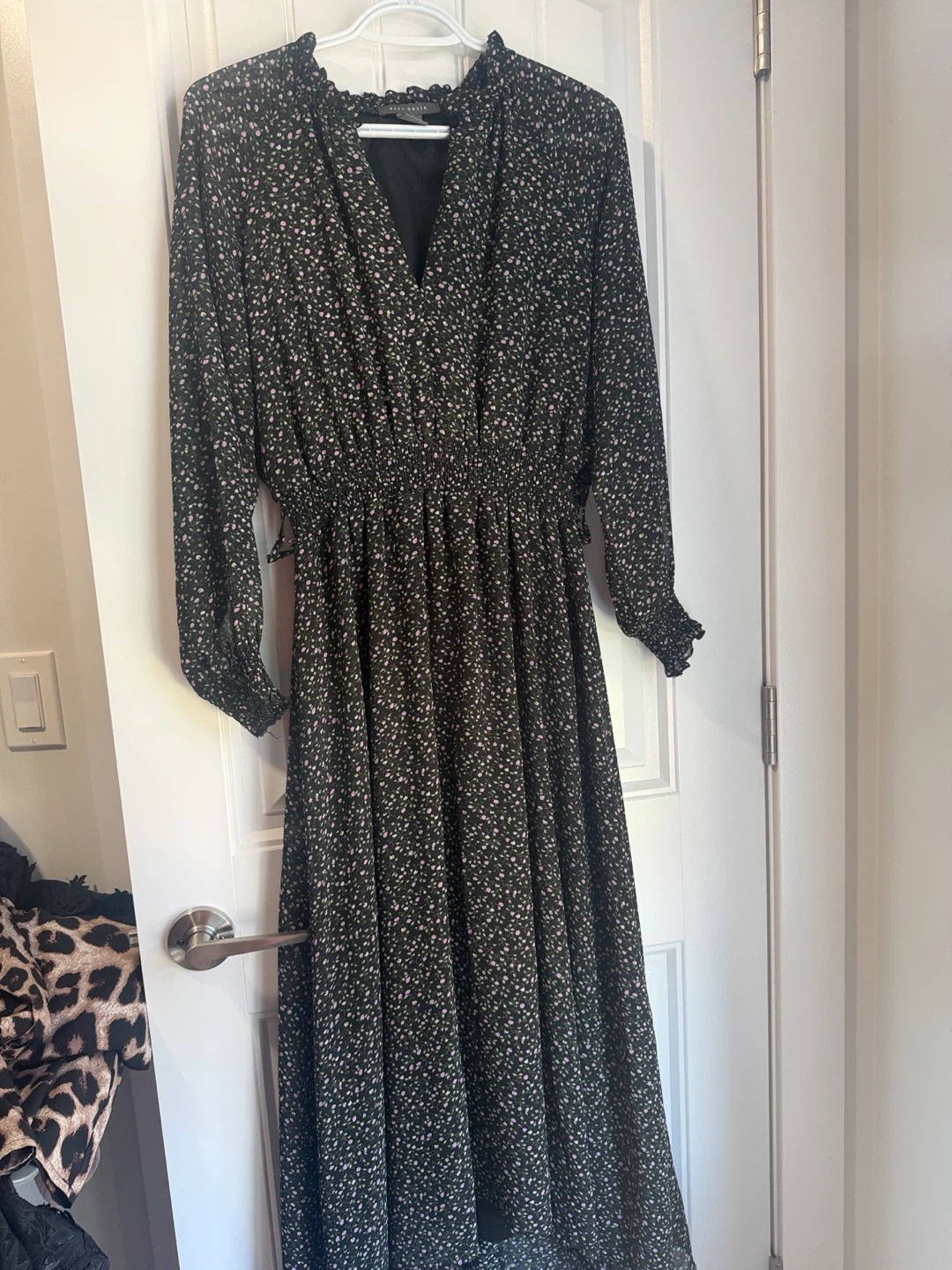 Women's Floral Print Maxi Dress - photo 3