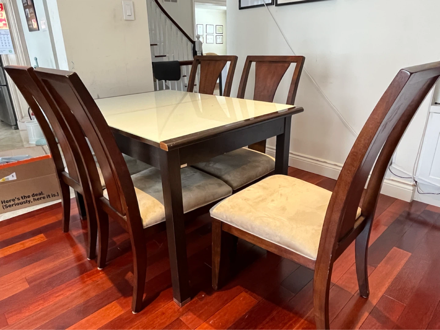 Dining Table with 6 Chairs