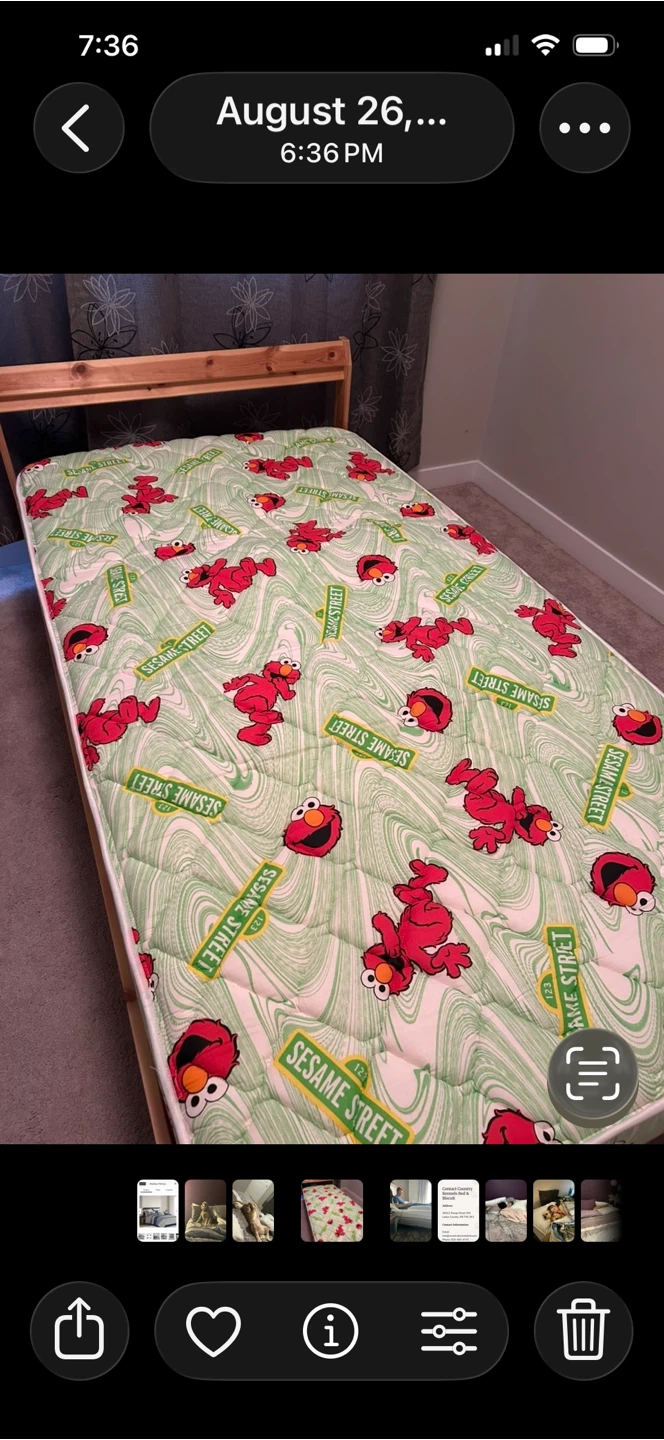 Child’s Bed + Mattress