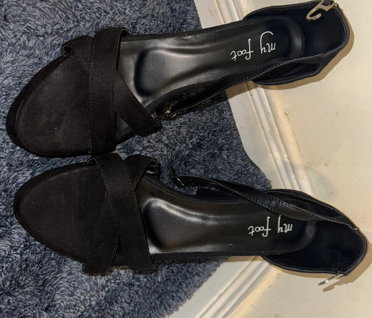 Black My Foot heels