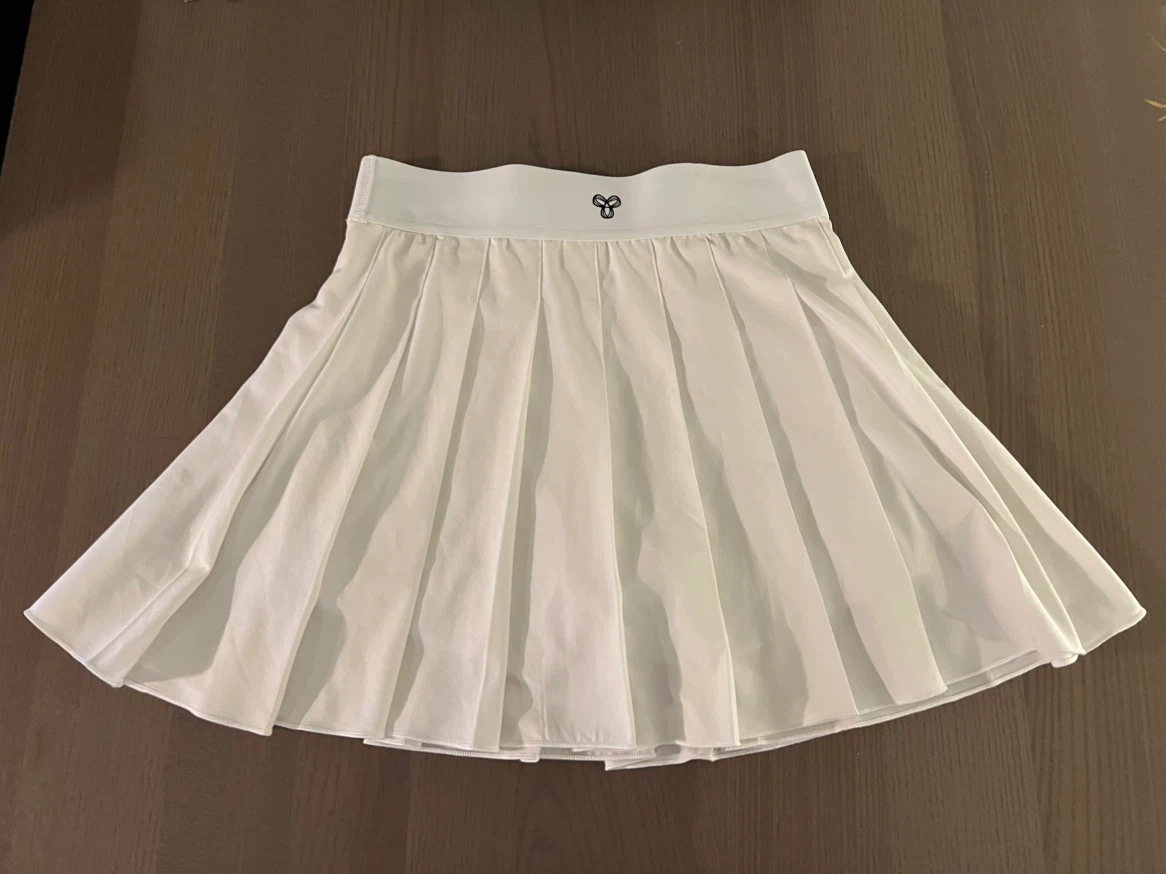 TnAction Tennis Skirt XS White