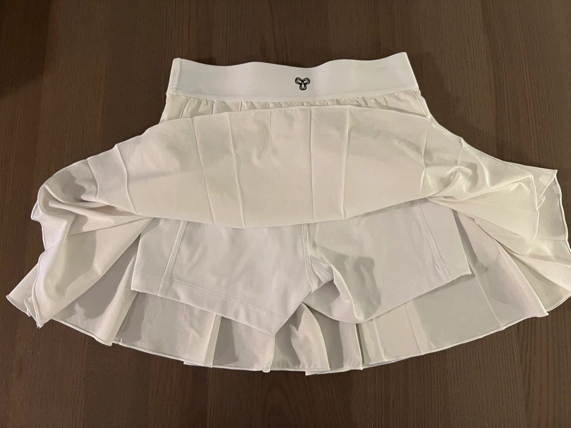 TnAction Tennis Skirt XS White - photo 2
