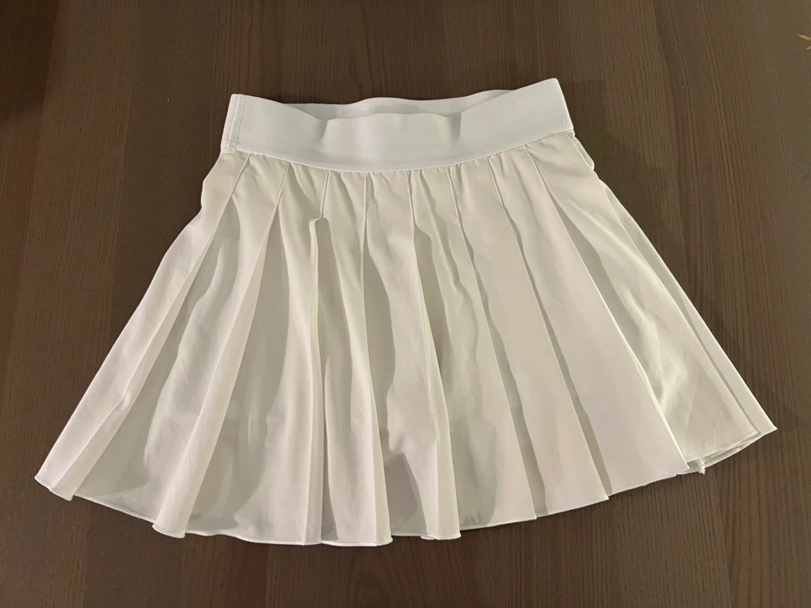 TnAction Tennis Skirt XS White - photo 3