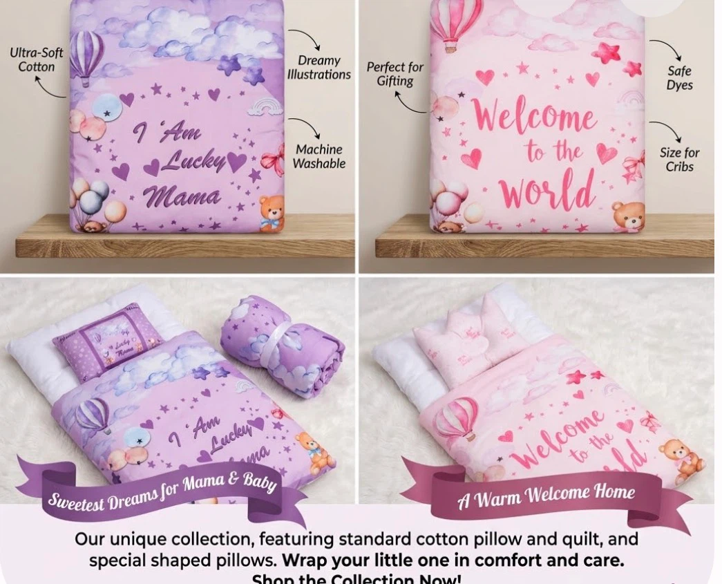 New Baby Nest Set -comfortable and cozy baby welcoming - photo 2