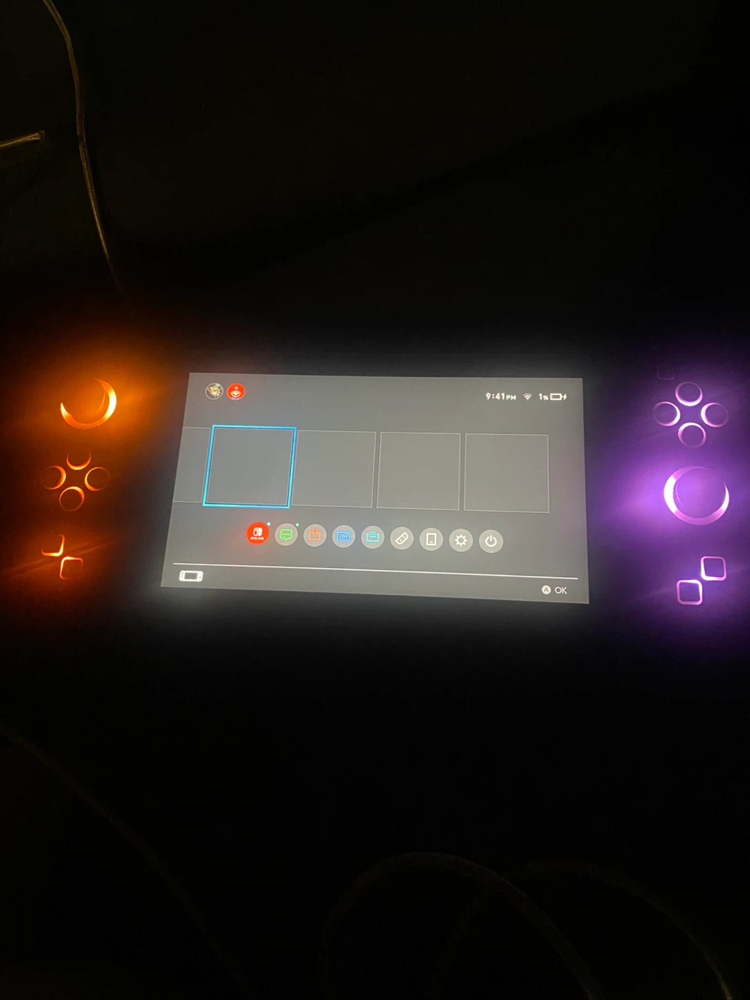 Nintendo Switch 1 and Custom Controller and 1 game - photo 2