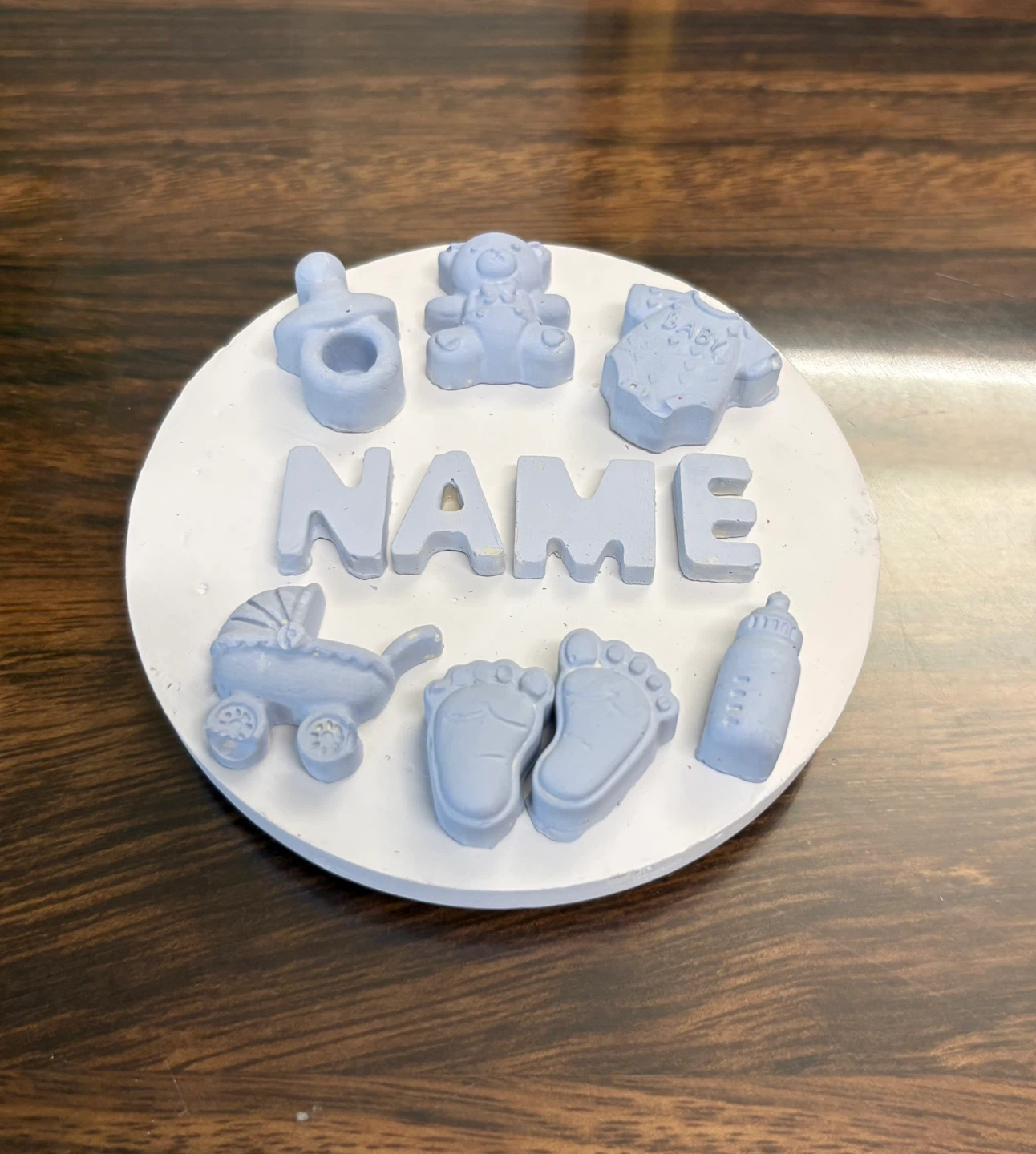 Baby shower favor, custom color - photo 2
