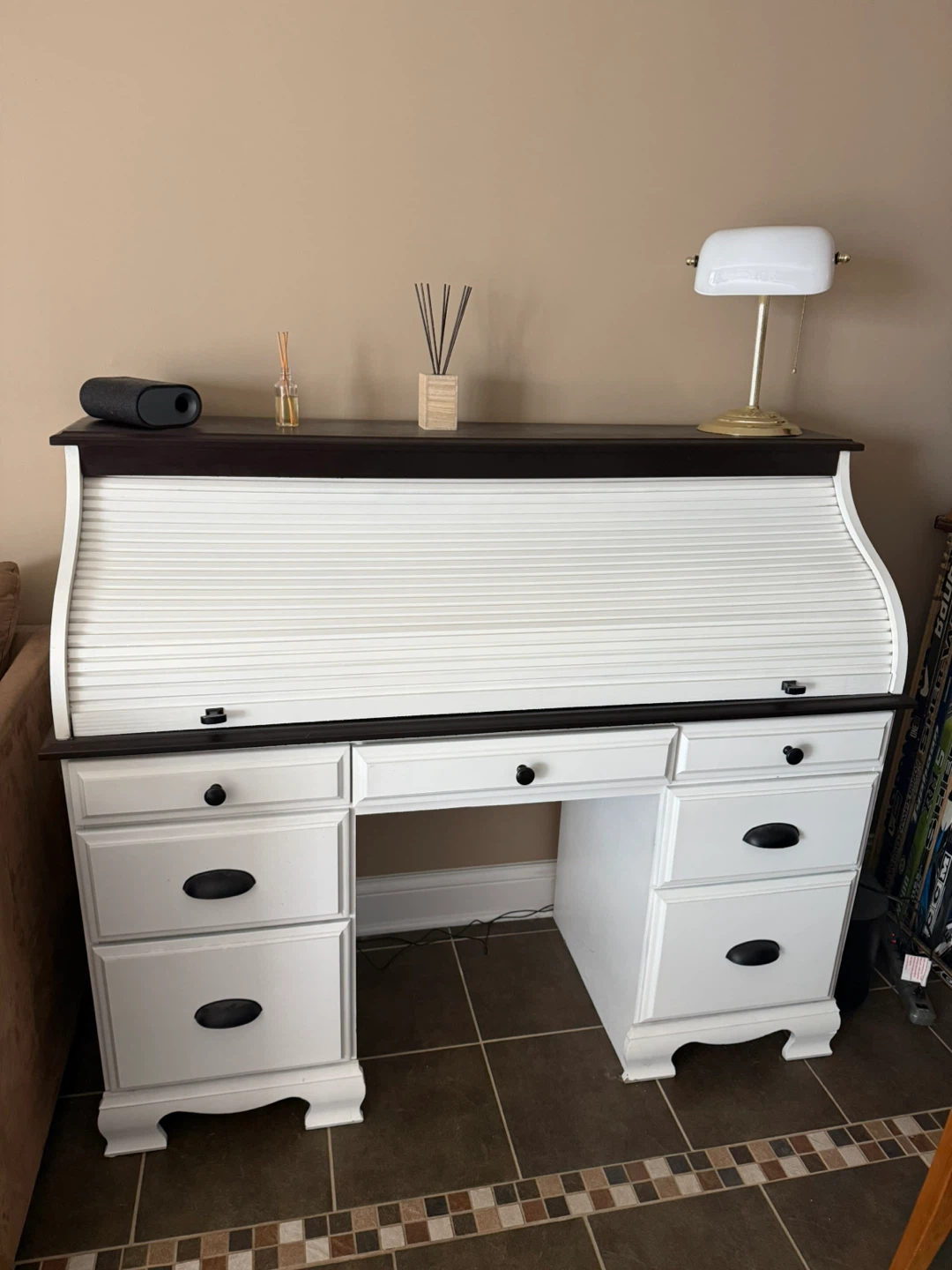 Roll top desk, chair, file cabinet & Lamp Bundle Deal!!! - photo 2