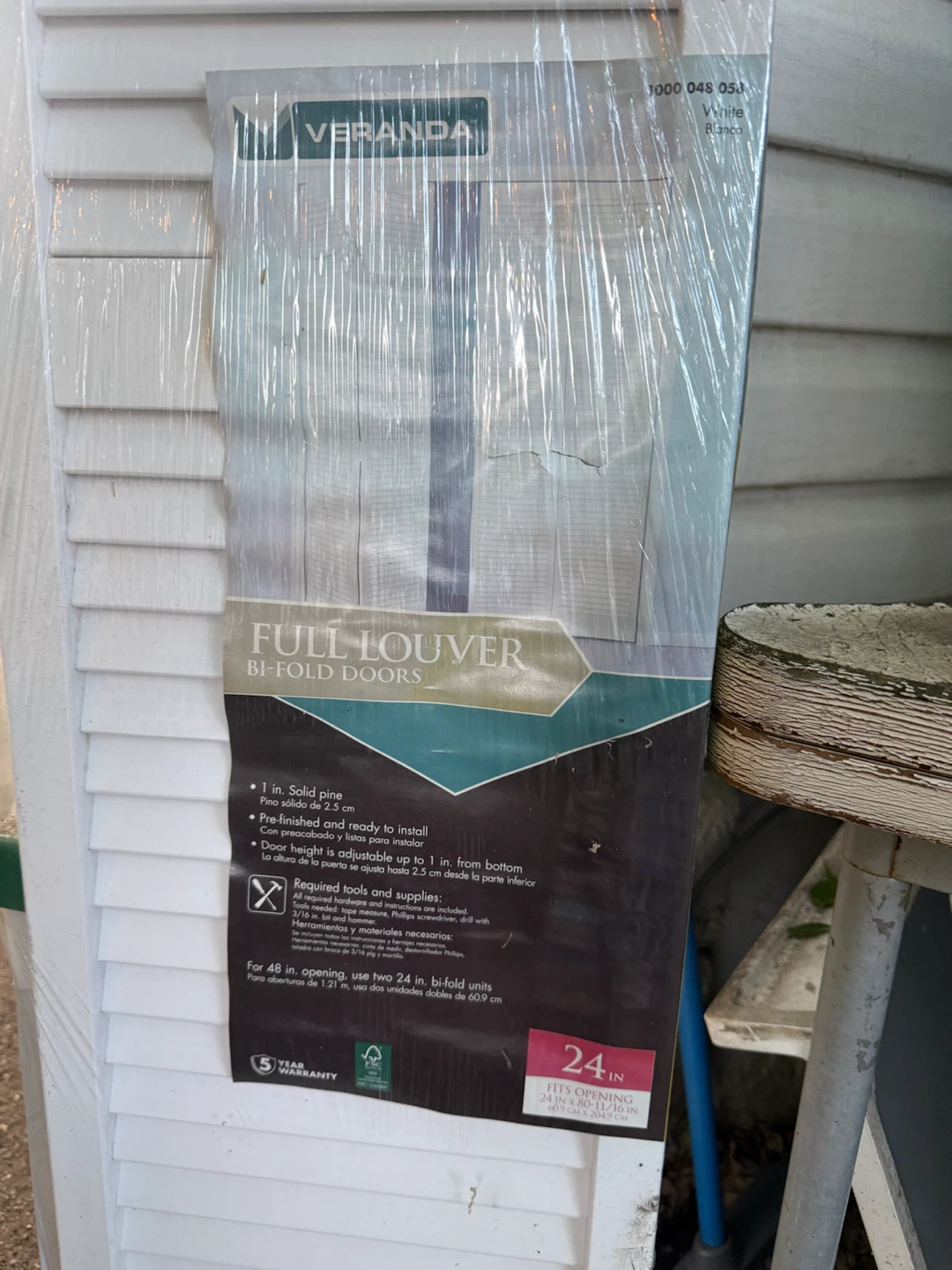 Veranda Full Louver Bi-Fold Doors - photo 2
