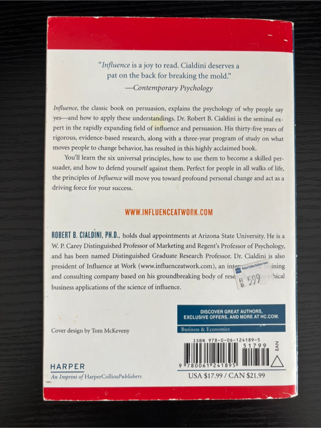 Influence: The Psychology of Persuasion - photo 2