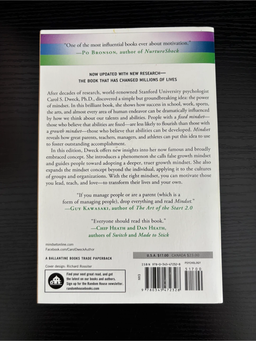 Mindset - Carol S. Dweck - photo 2