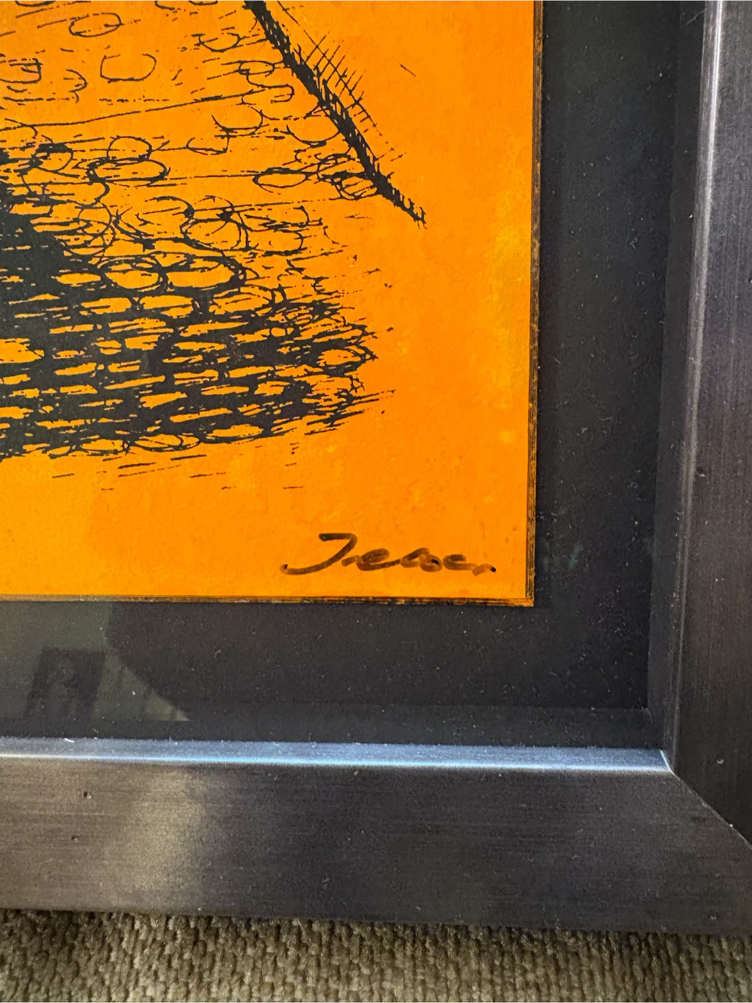 Framed original art - "Josen" Signature - photo 2