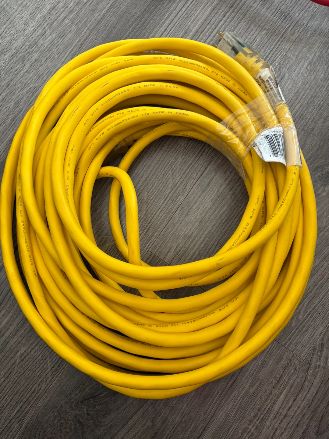 Yellow Extension Cord - photo 2