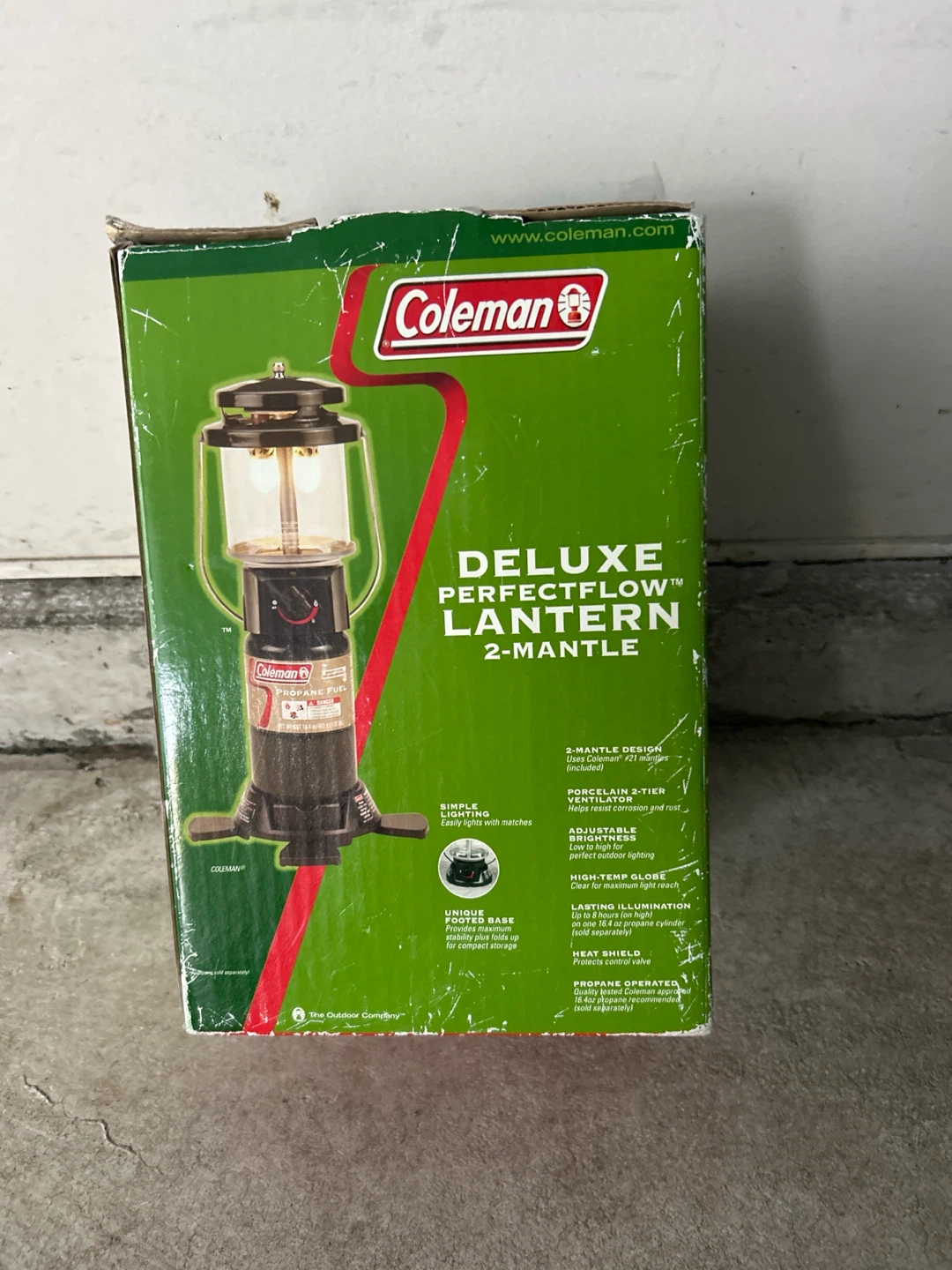 Coleman Deluxe Perfectflow 2-Mantle Lantern