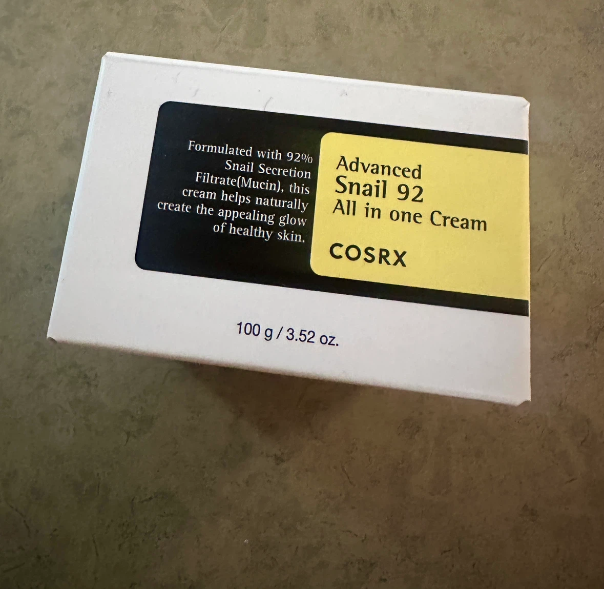 COSRX Advanced Snail 92 All in One Cream 100g